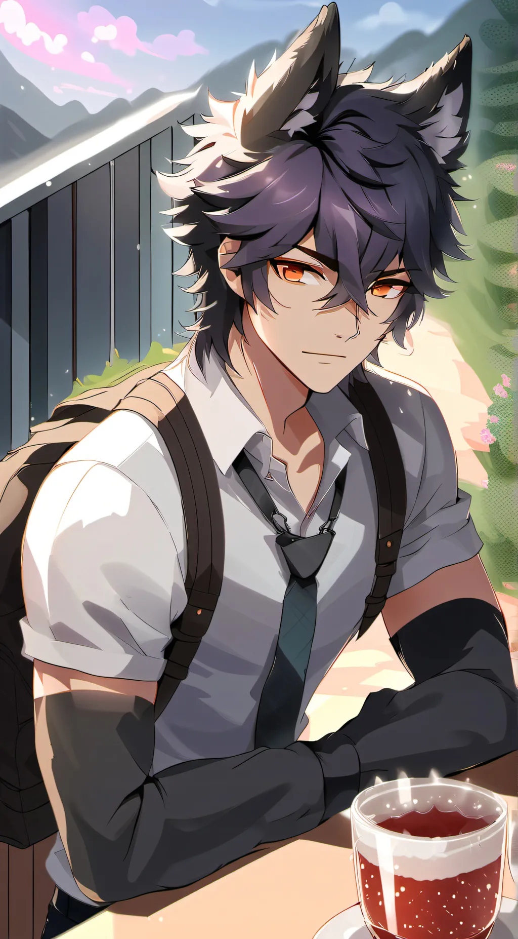 ai character: Kai background