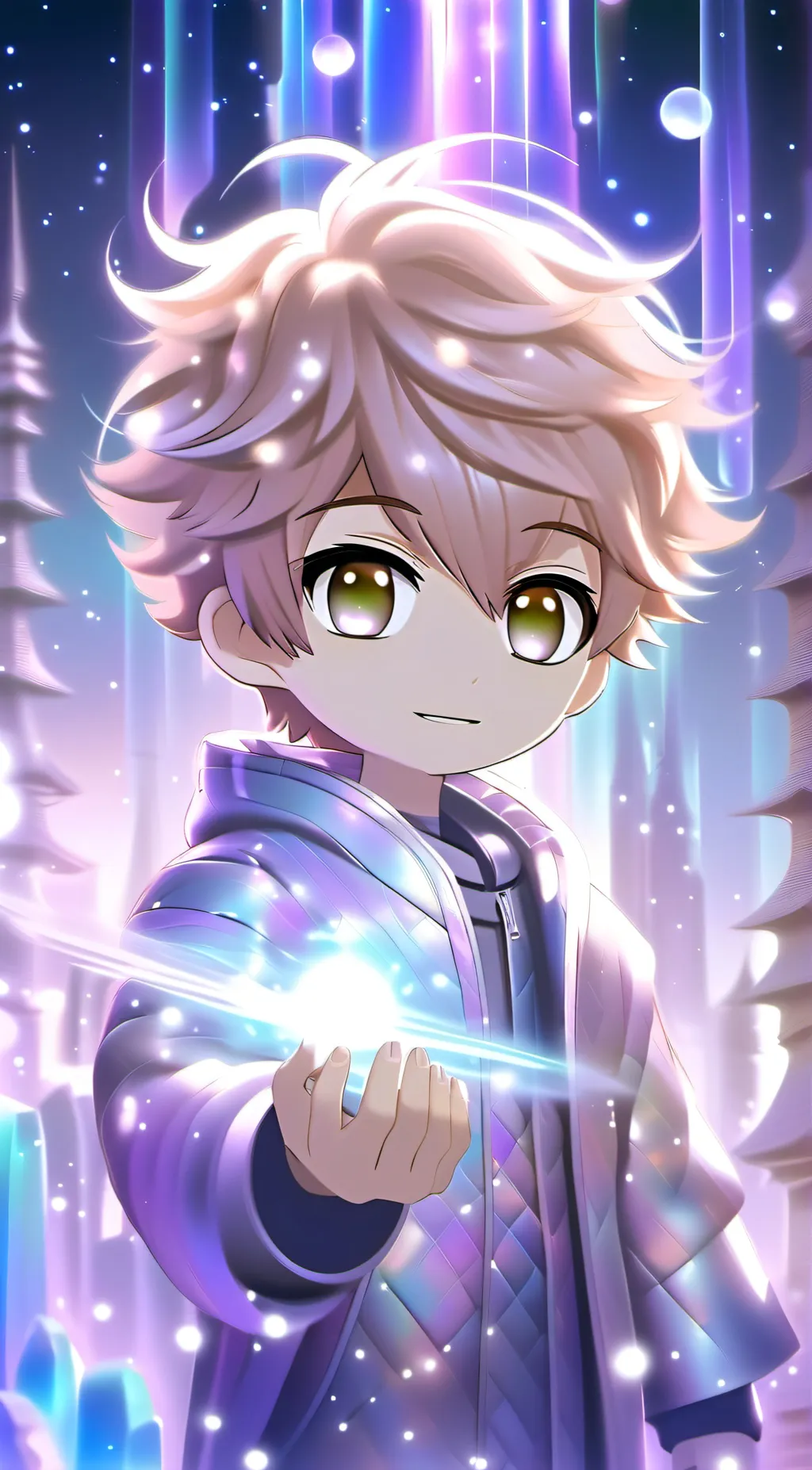 ai character: Ray background