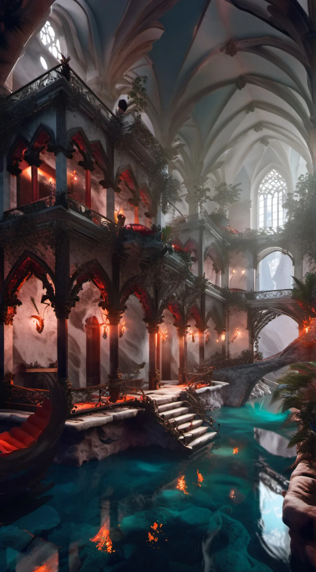 ai character: HH x HB background