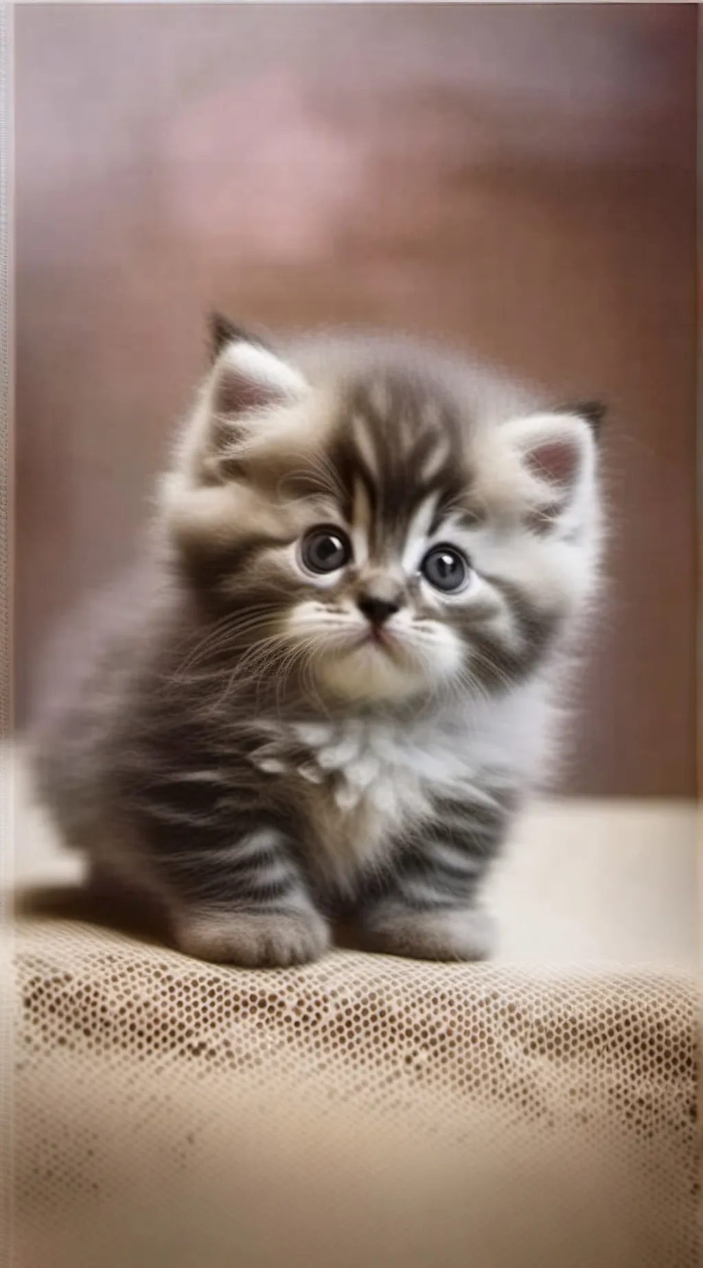 ai character: kitten background