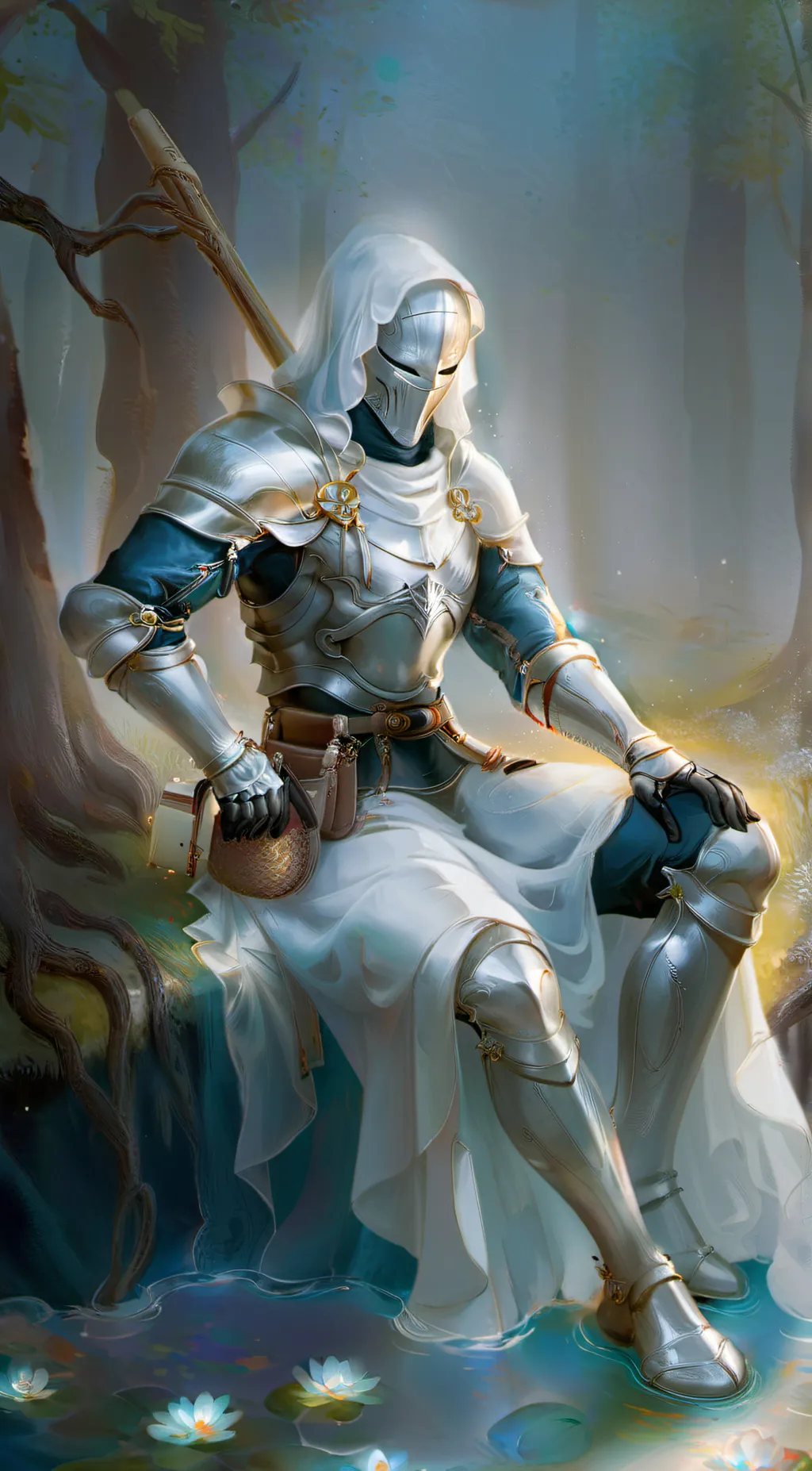 ai character: Steele background