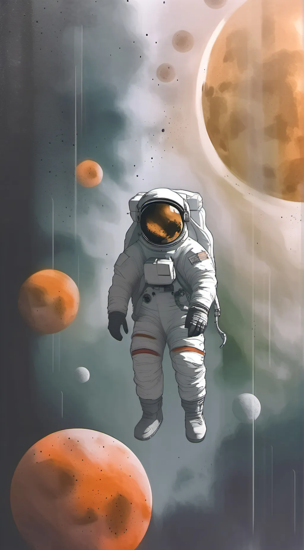 ai character: Solarballs (2)  background