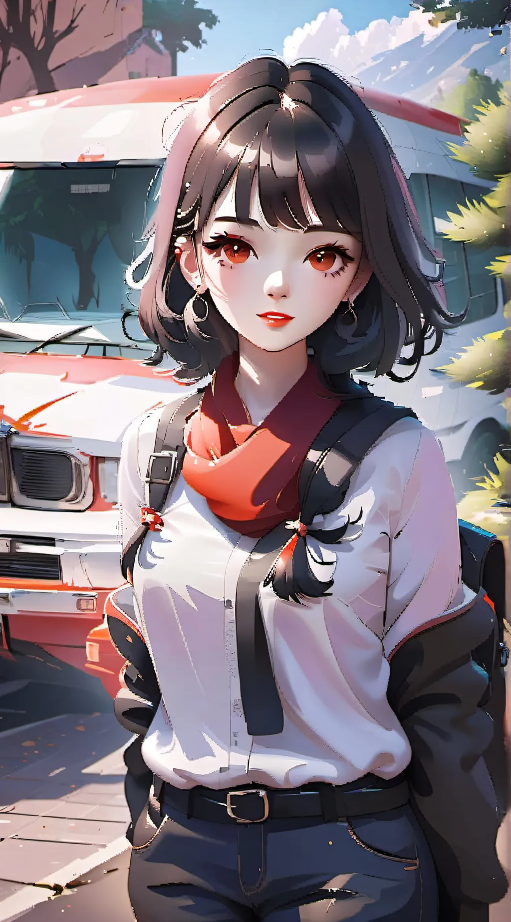 ai character: Olivia  background