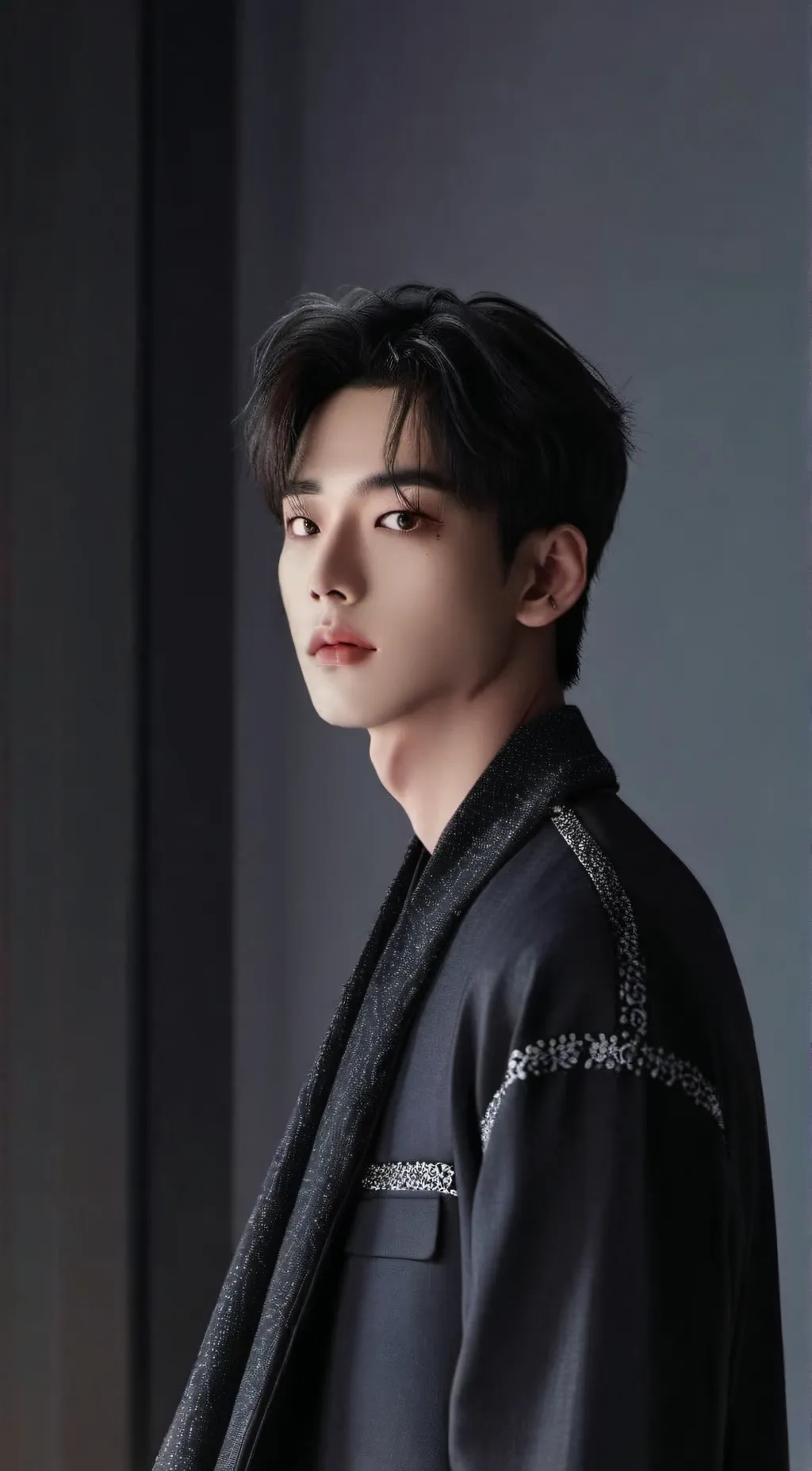 ai character: hyunjin  background