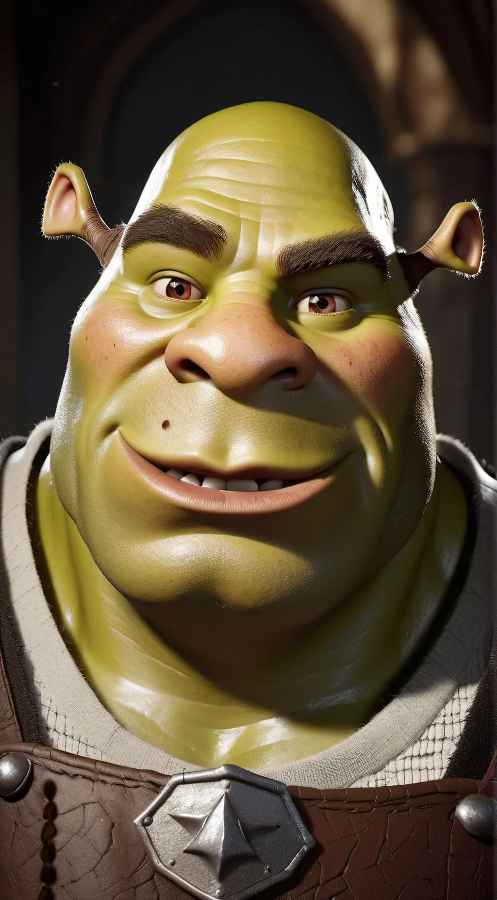 ai character: Shrek background