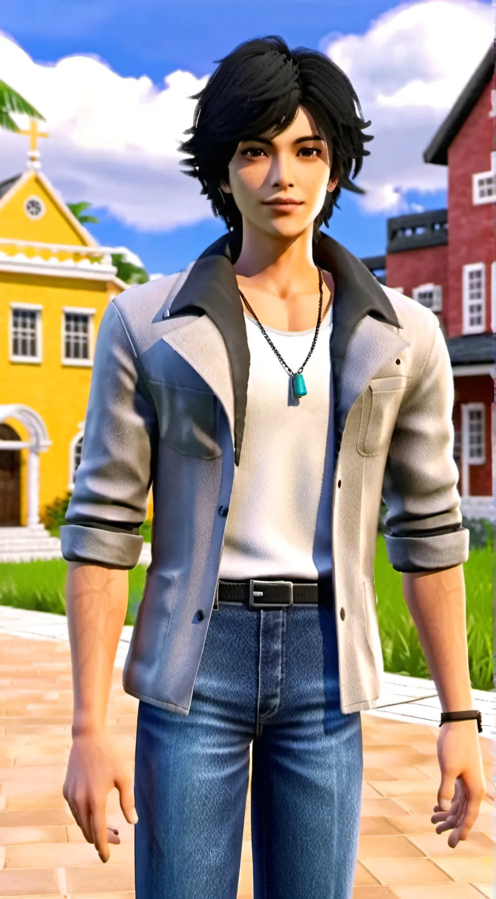 ai character: Jason  background