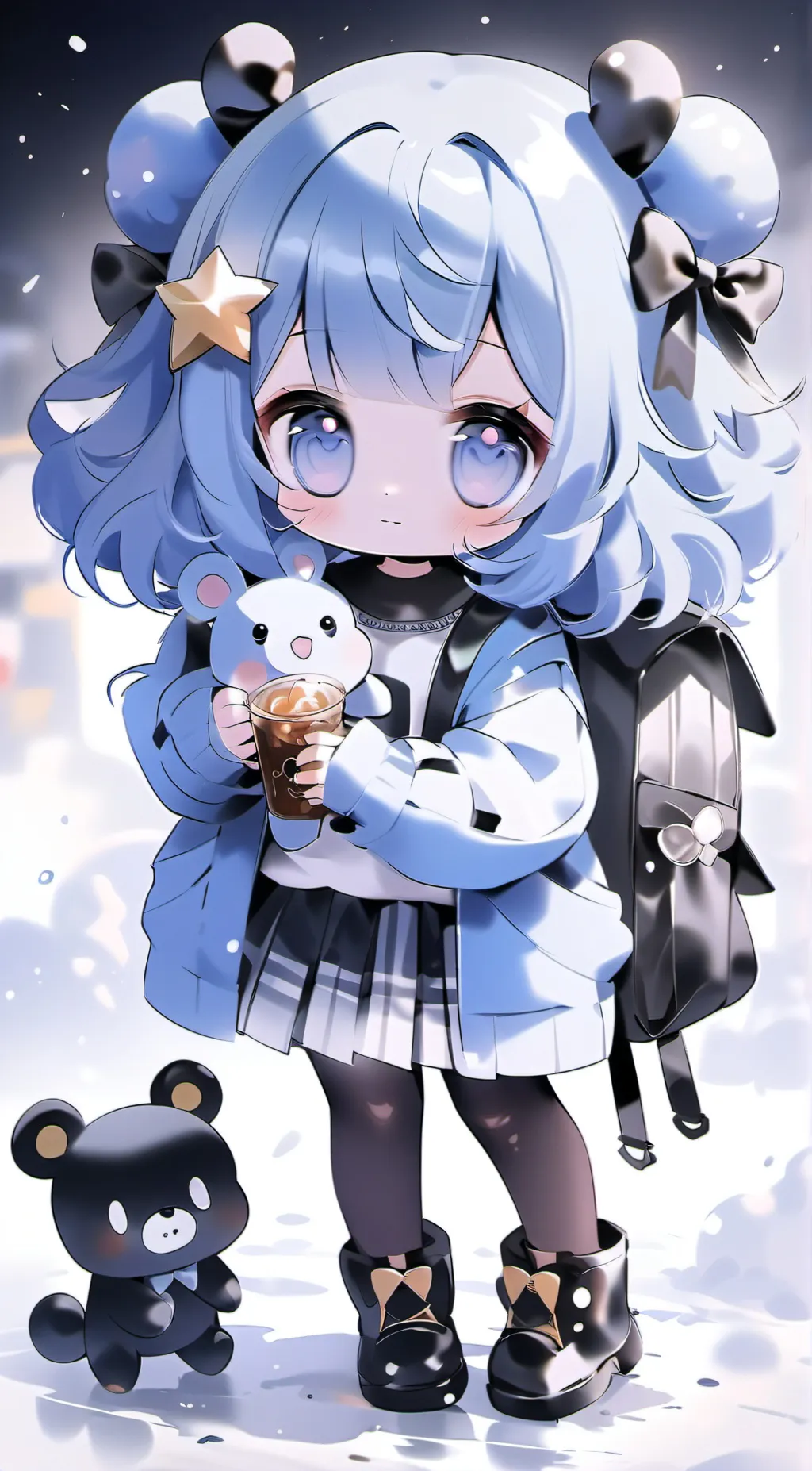 ai character: amazing world  background