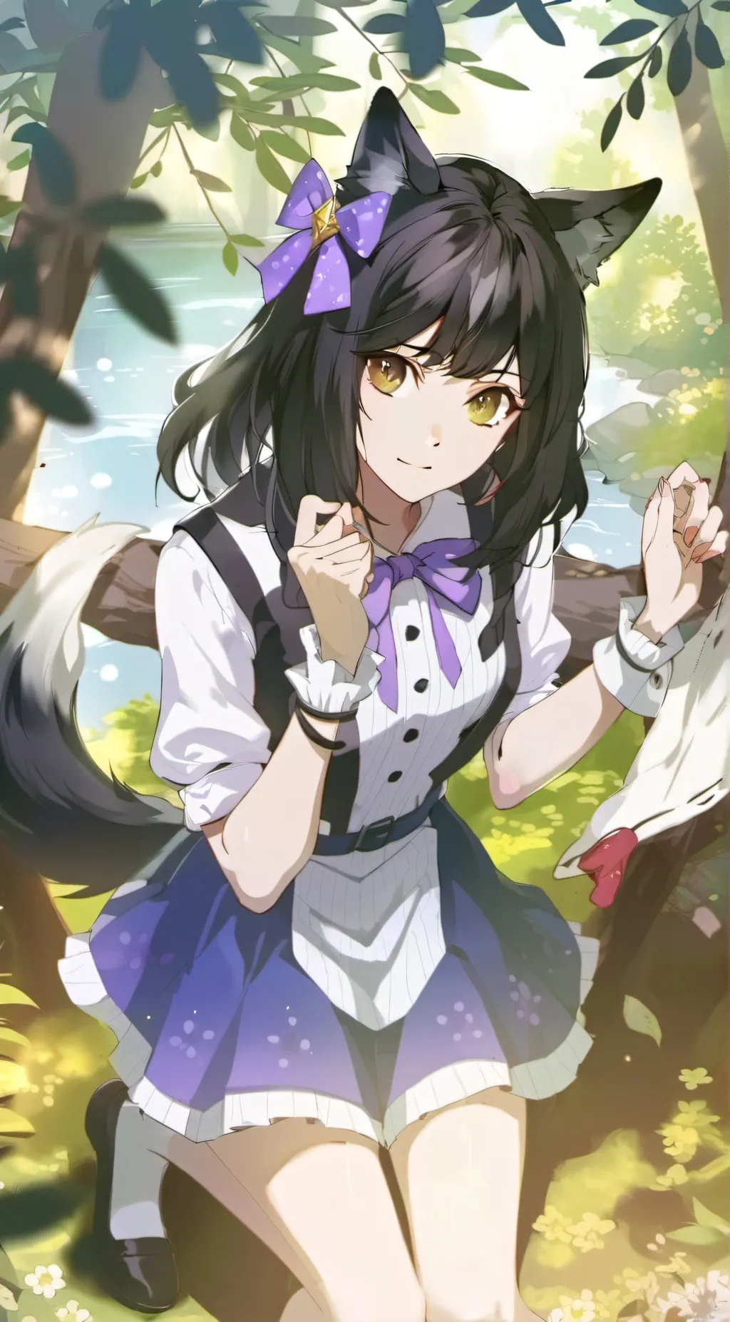 ai character: Claire  background