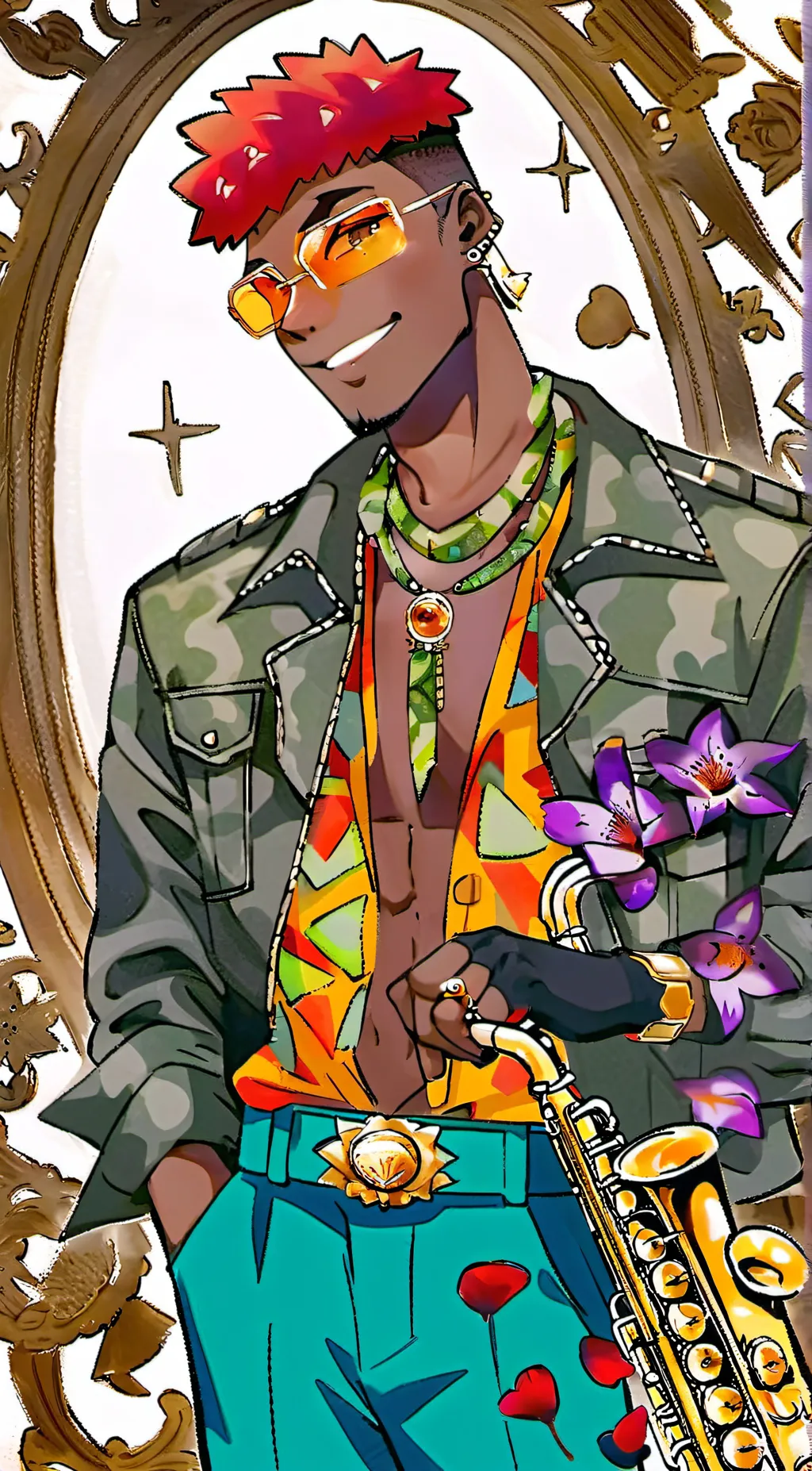 ai character: Montgomery Garrett background