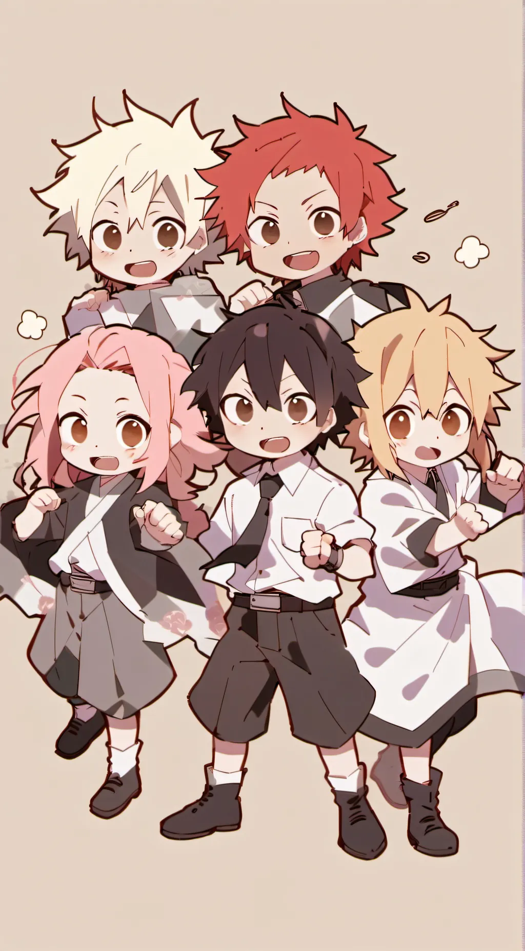 ai character: Bakusquad singing background