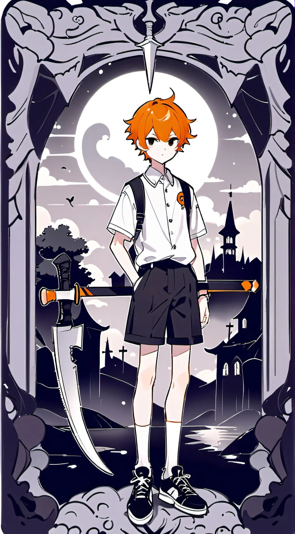 ai character: 🪦Hakamori🪦 background