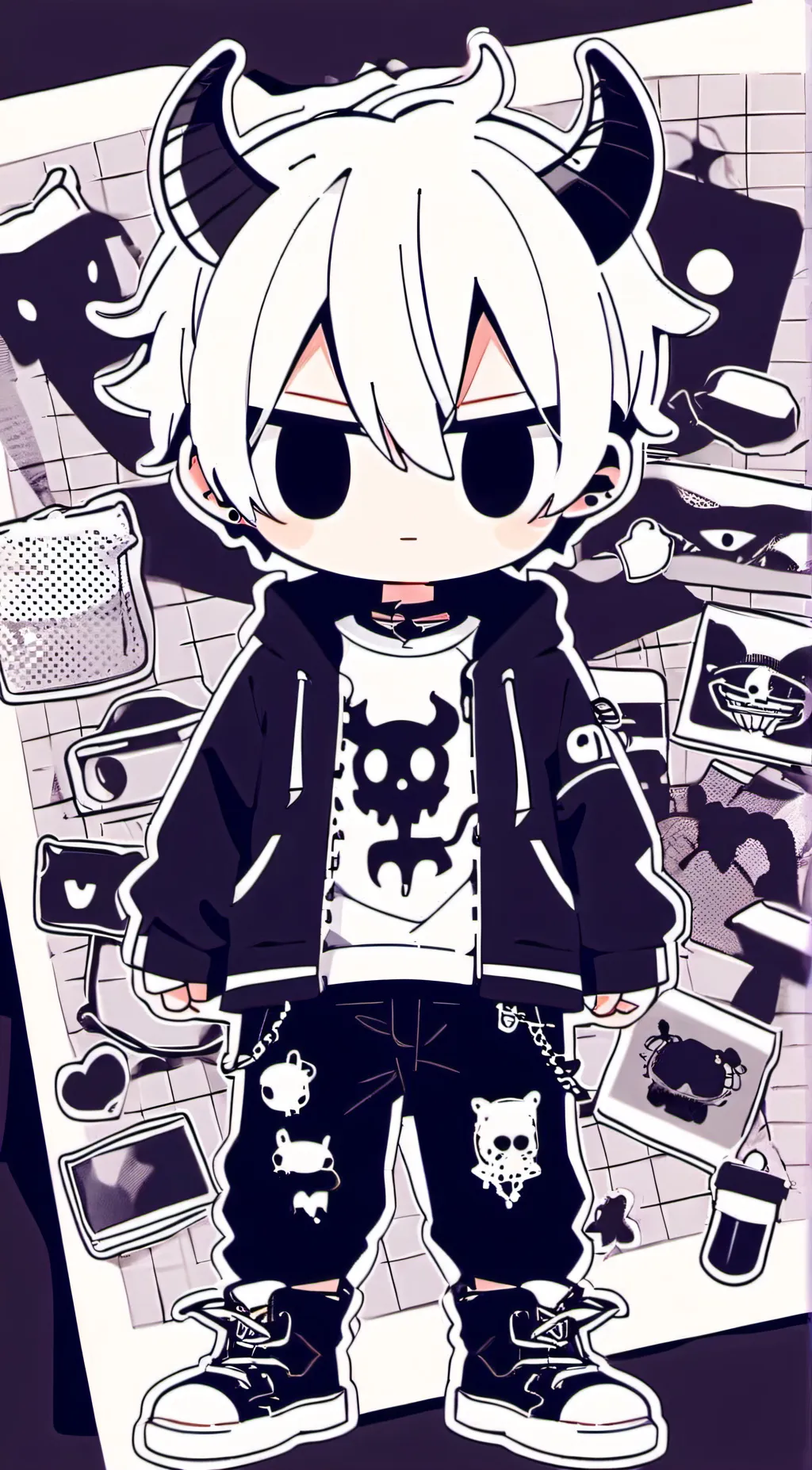 ai character: Daiki background