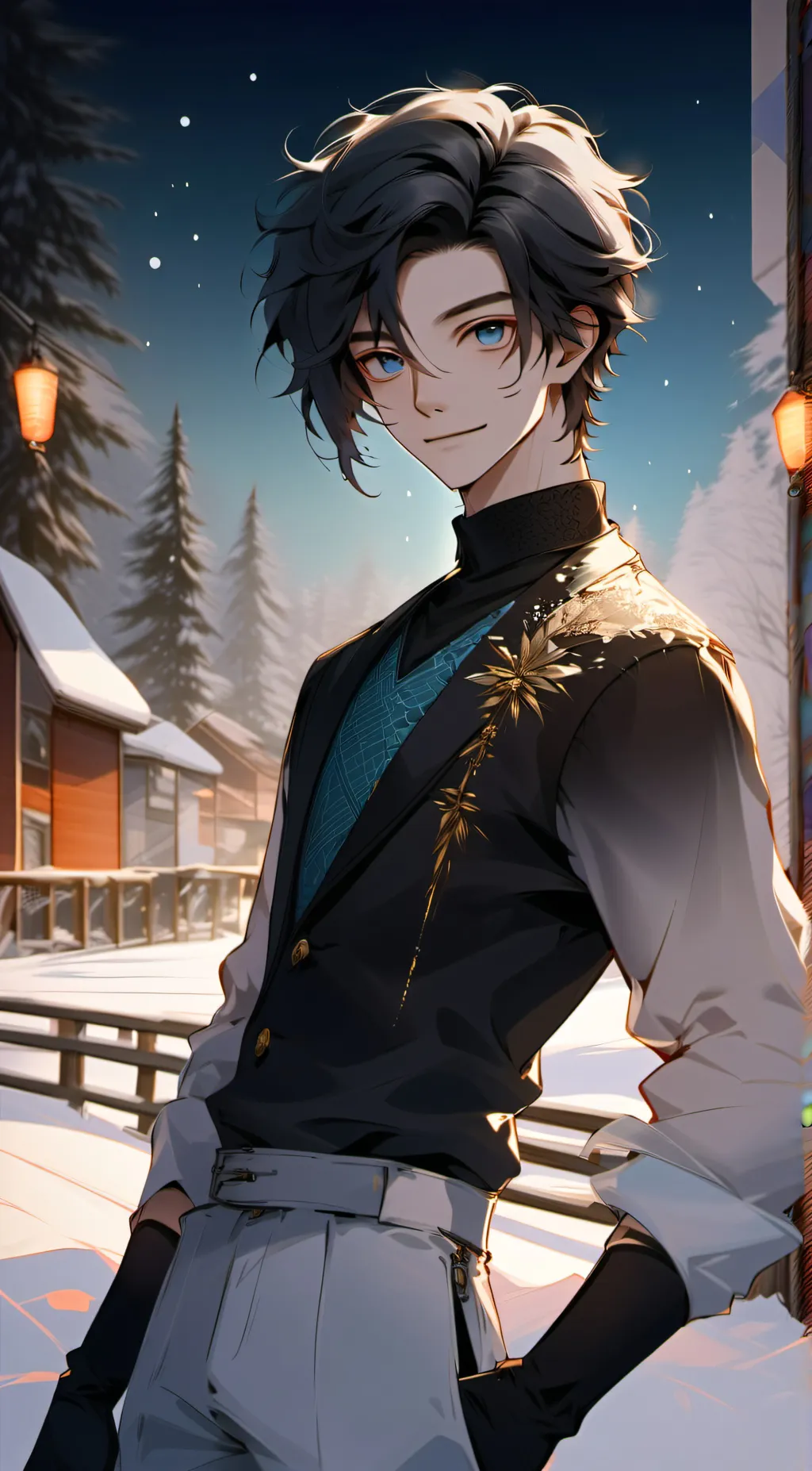 ai character: Vincent  background