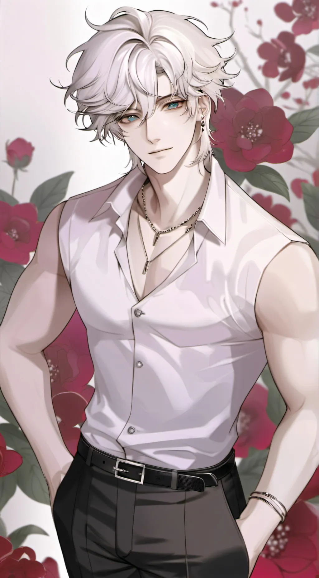 ai character: Makio background