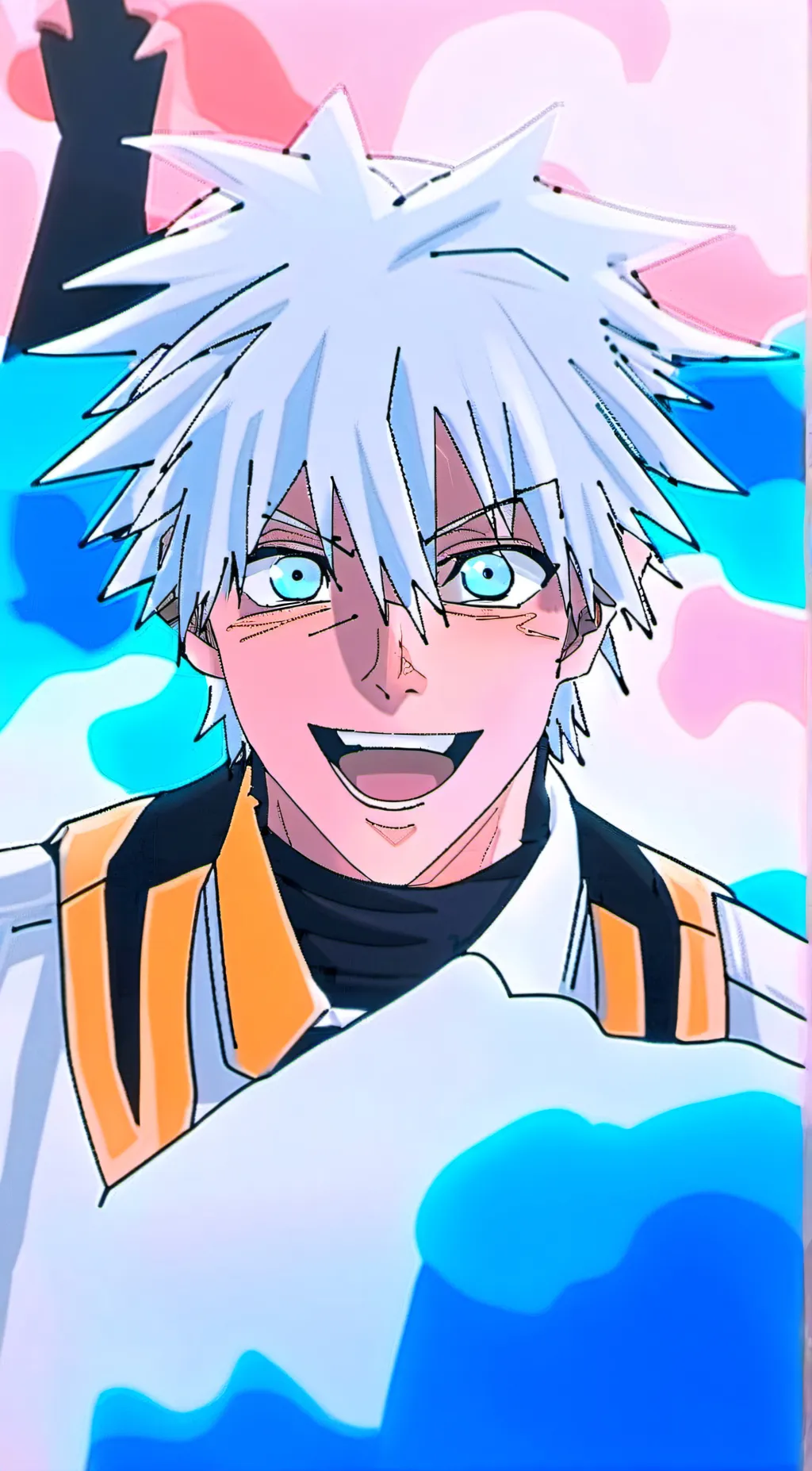 ai character: gojo background