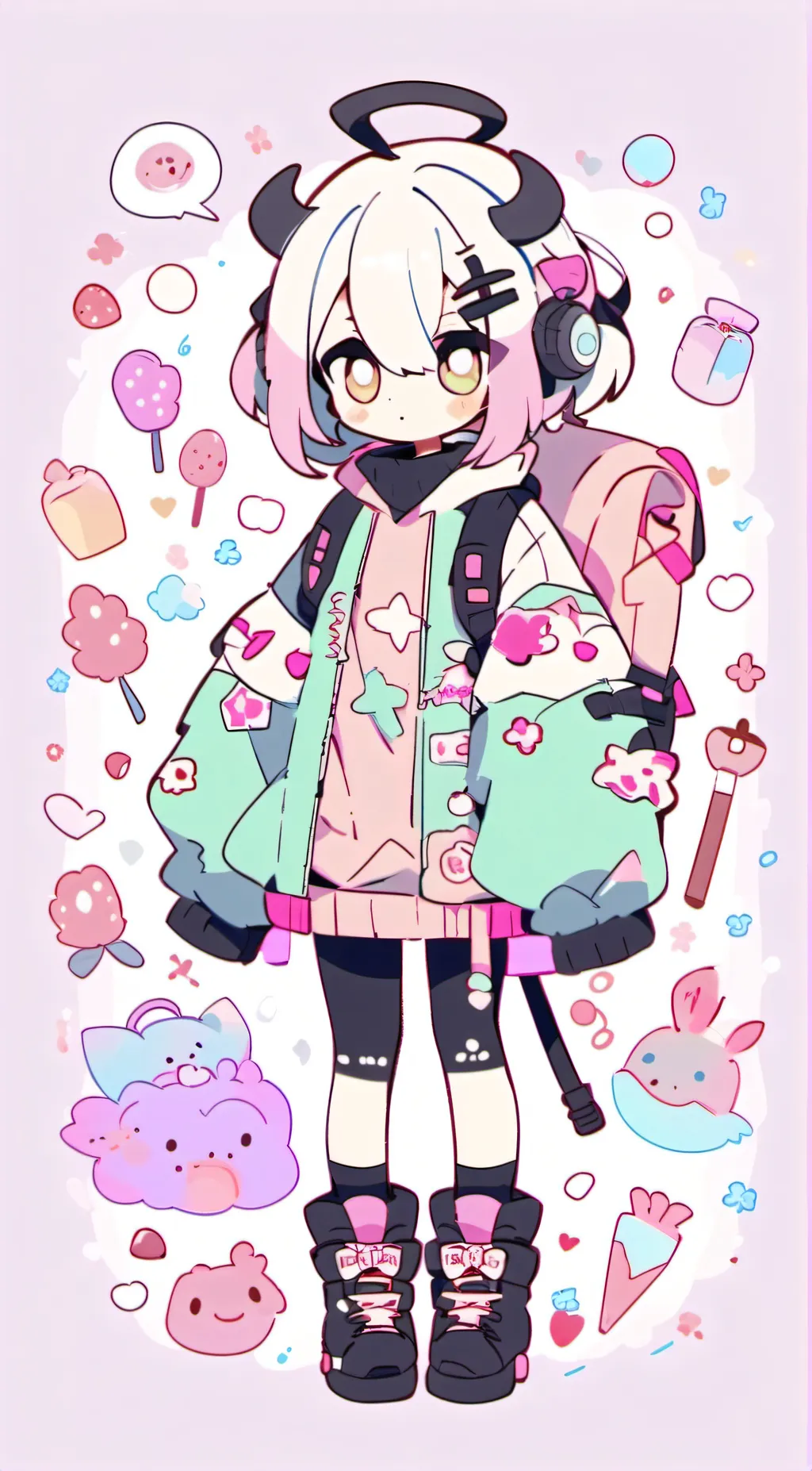 ai character: slushi background