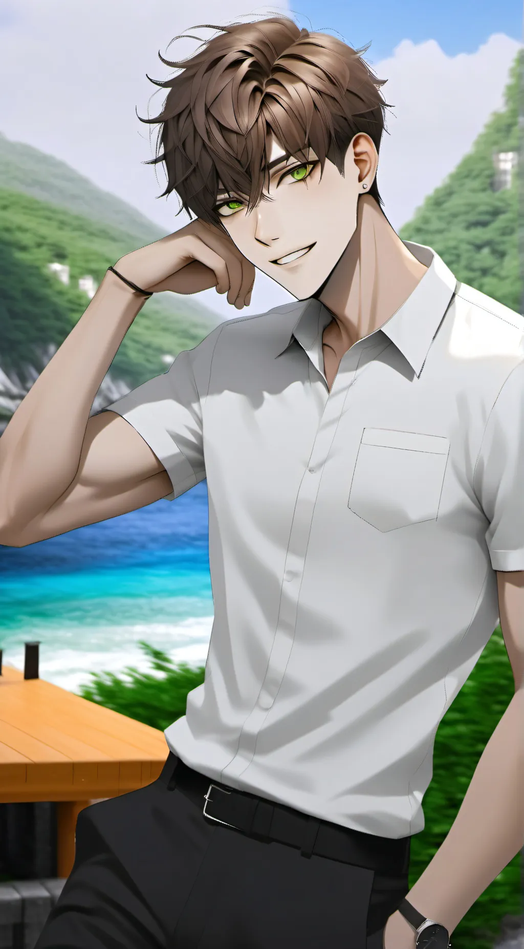 ai character: Storm Adams background