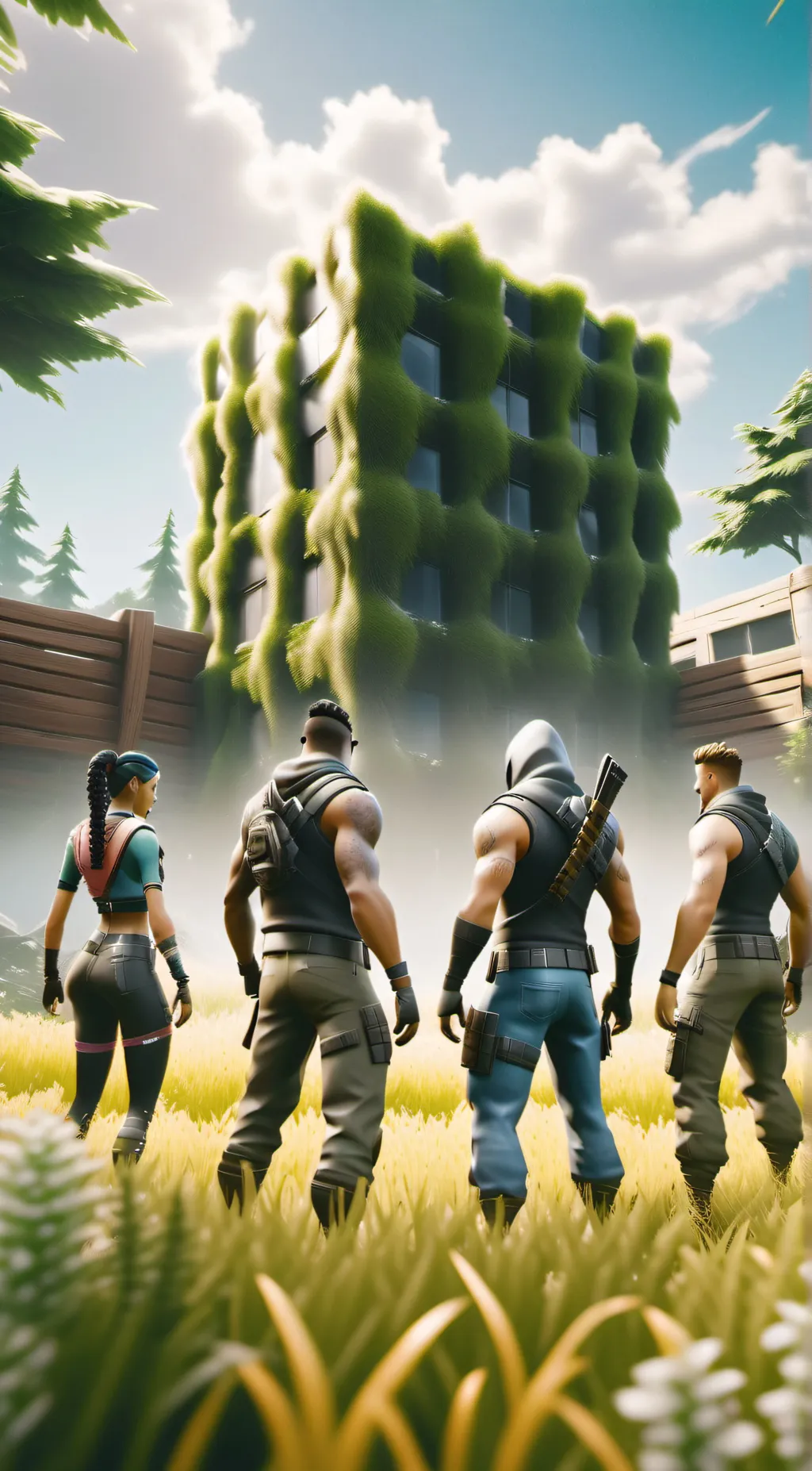 ai character: fn ranked match background