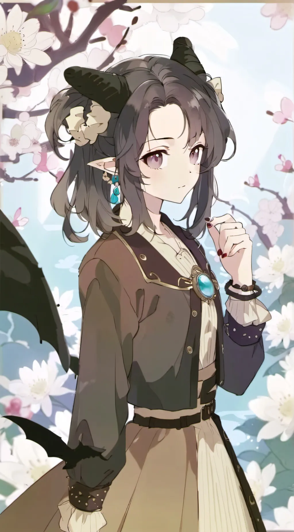 ai character: Miko background