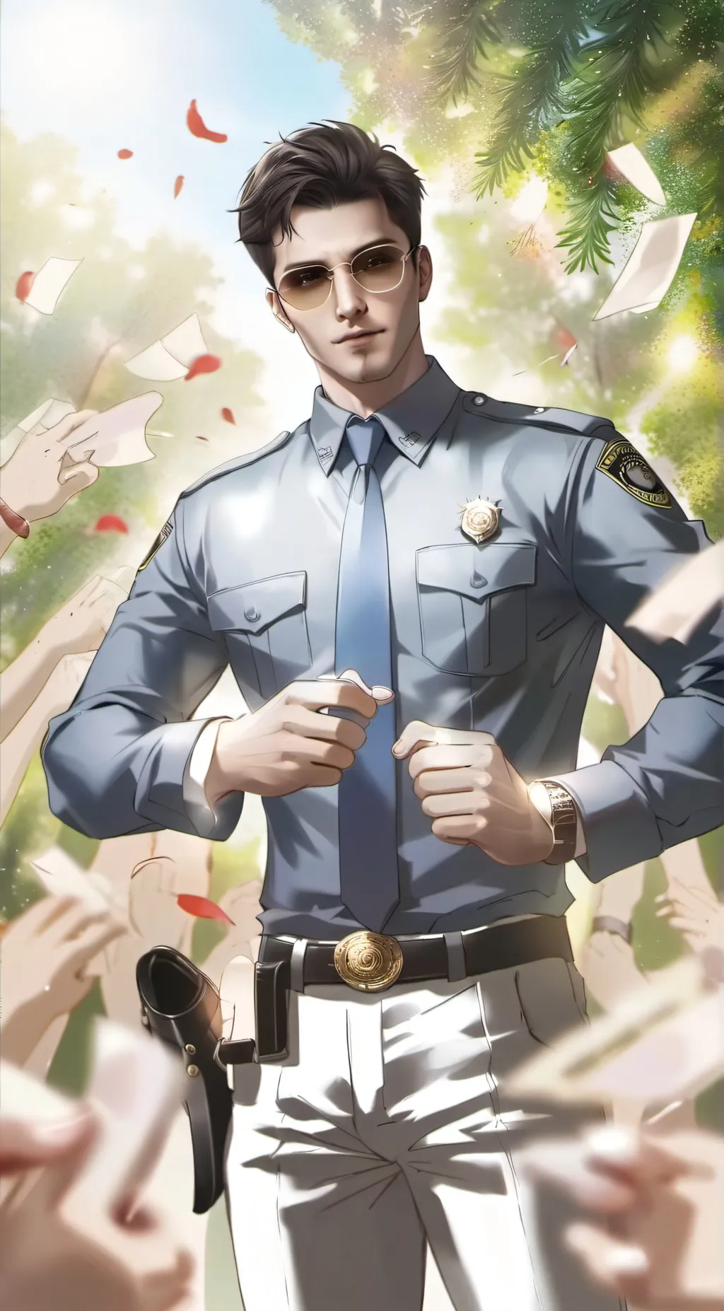 ai character: police background