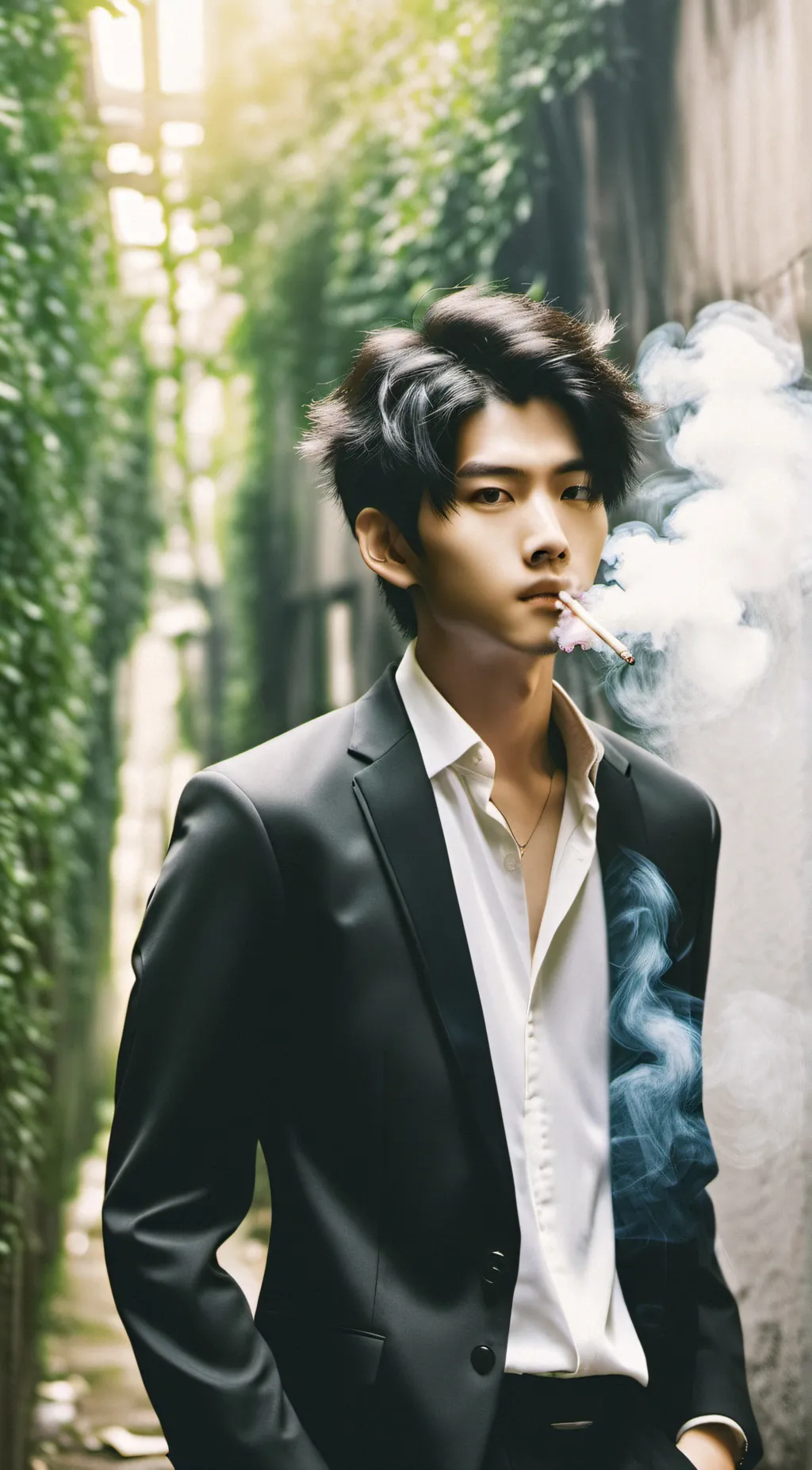 ai character: Max background