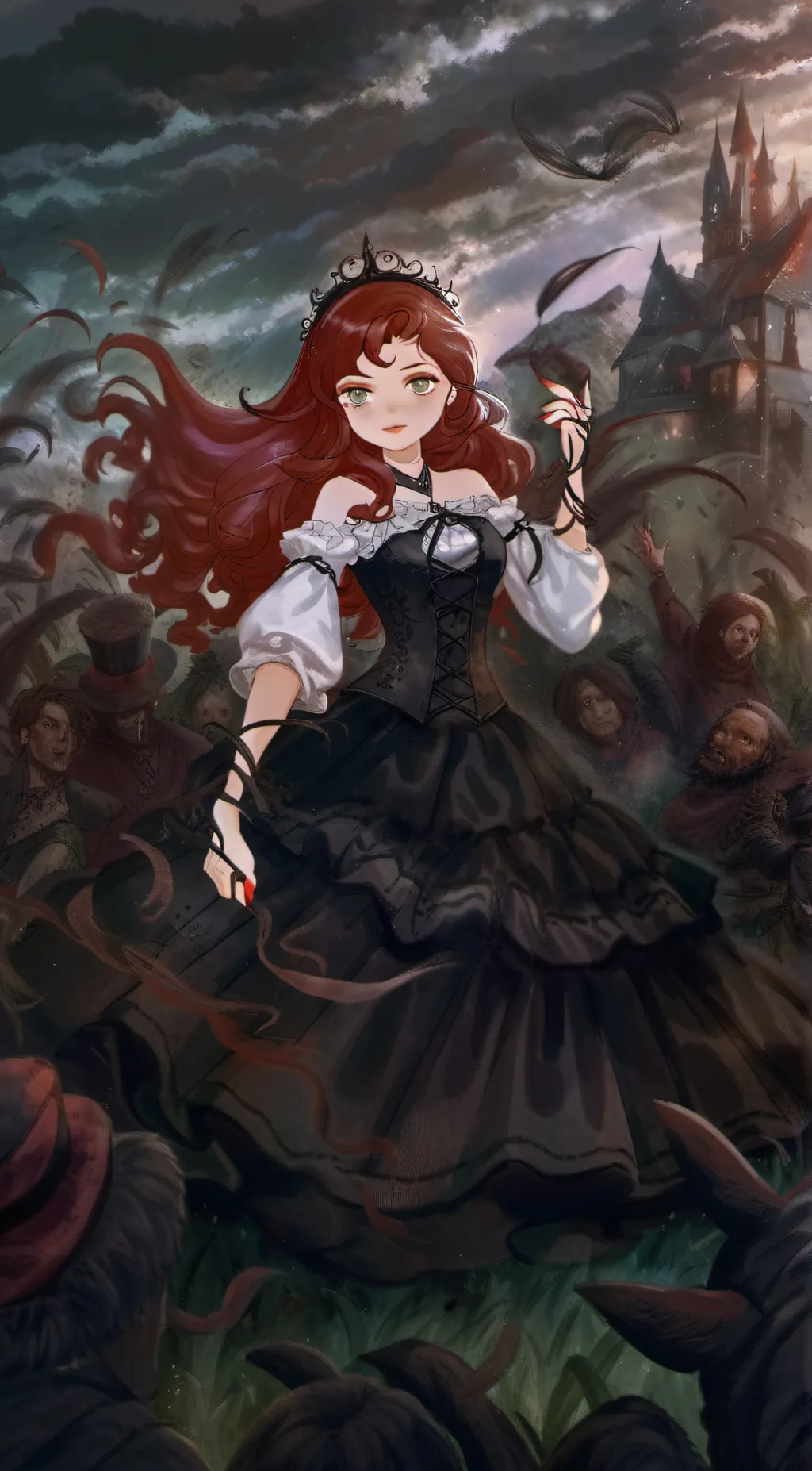 ai character: uppermoons background