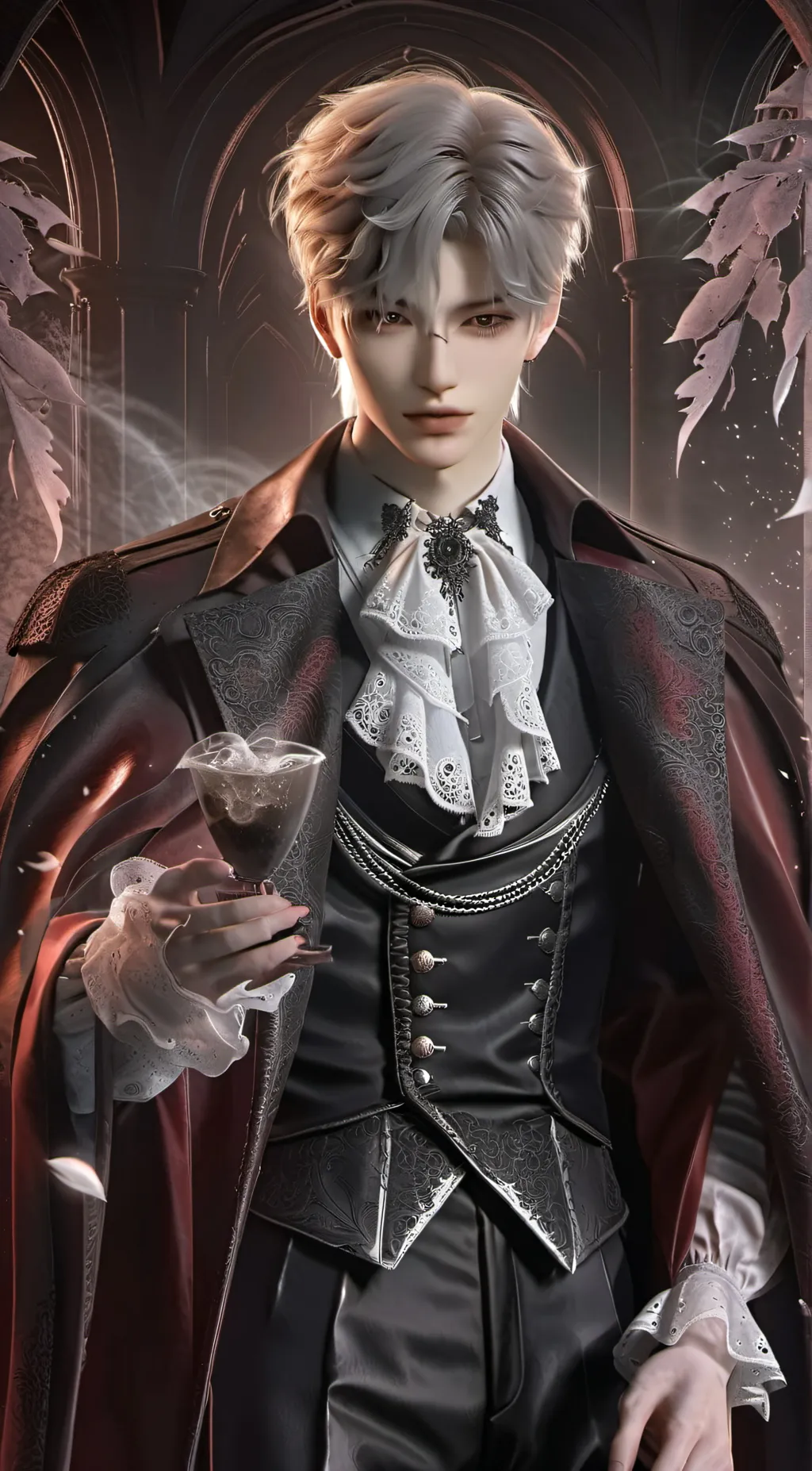 ai character: Mark background