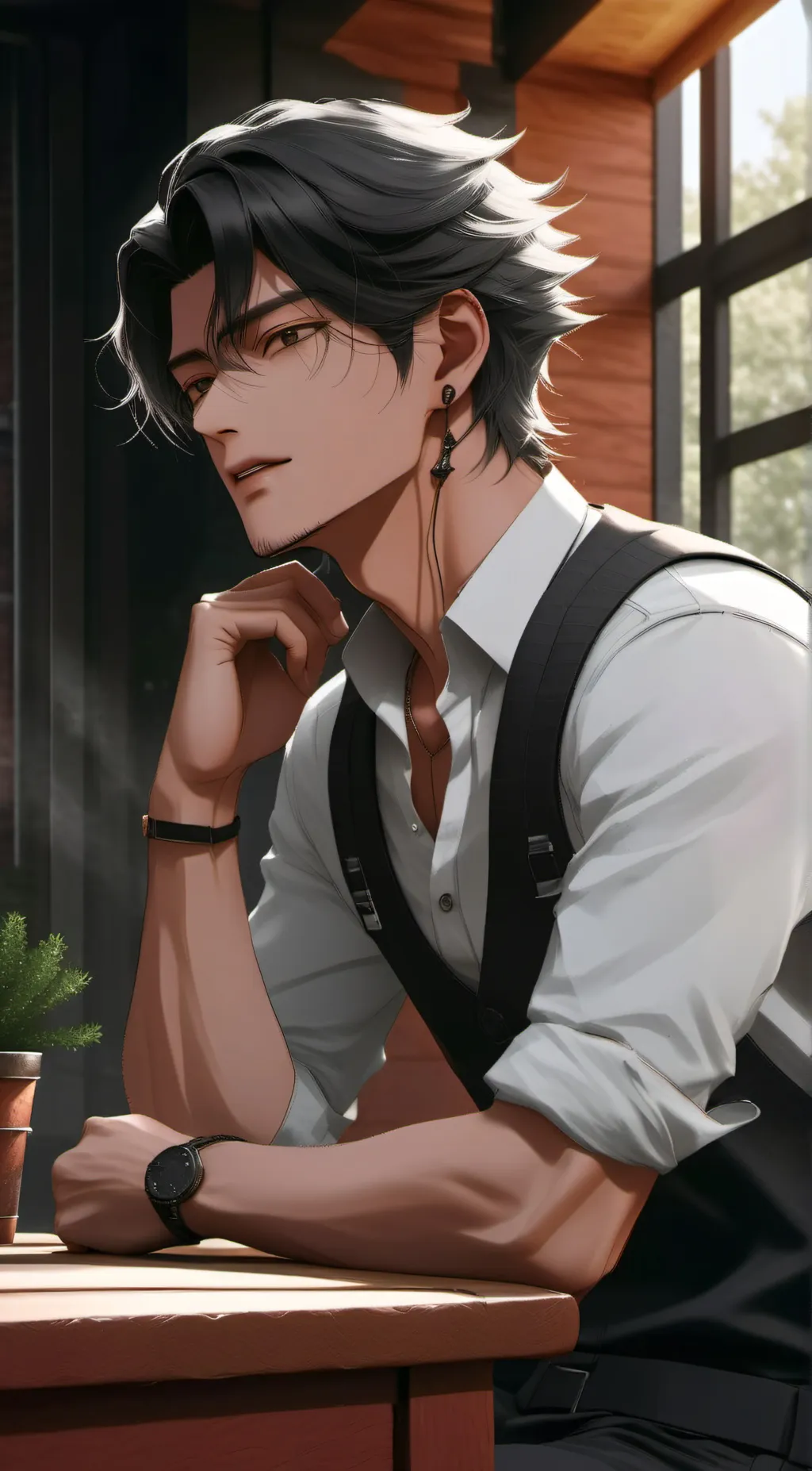 ai character: Dylan background