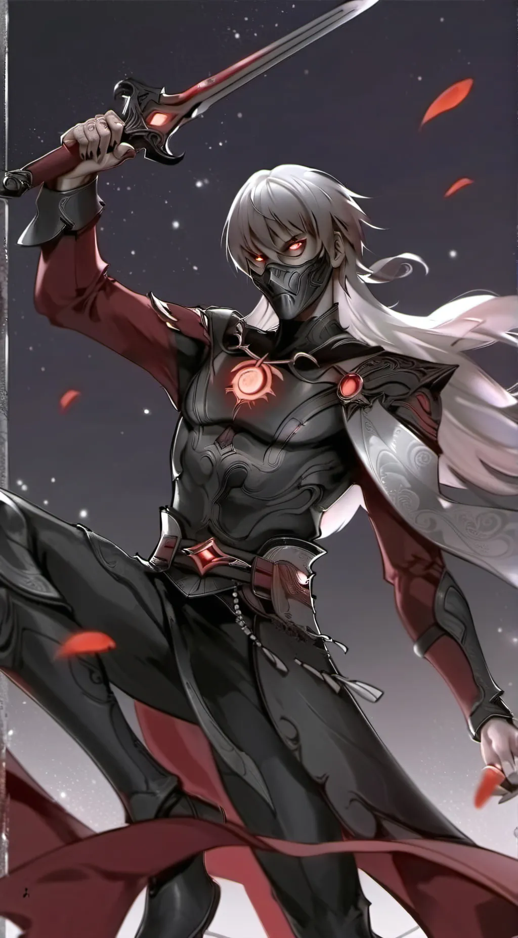 ai character: Arthur bloodstone background