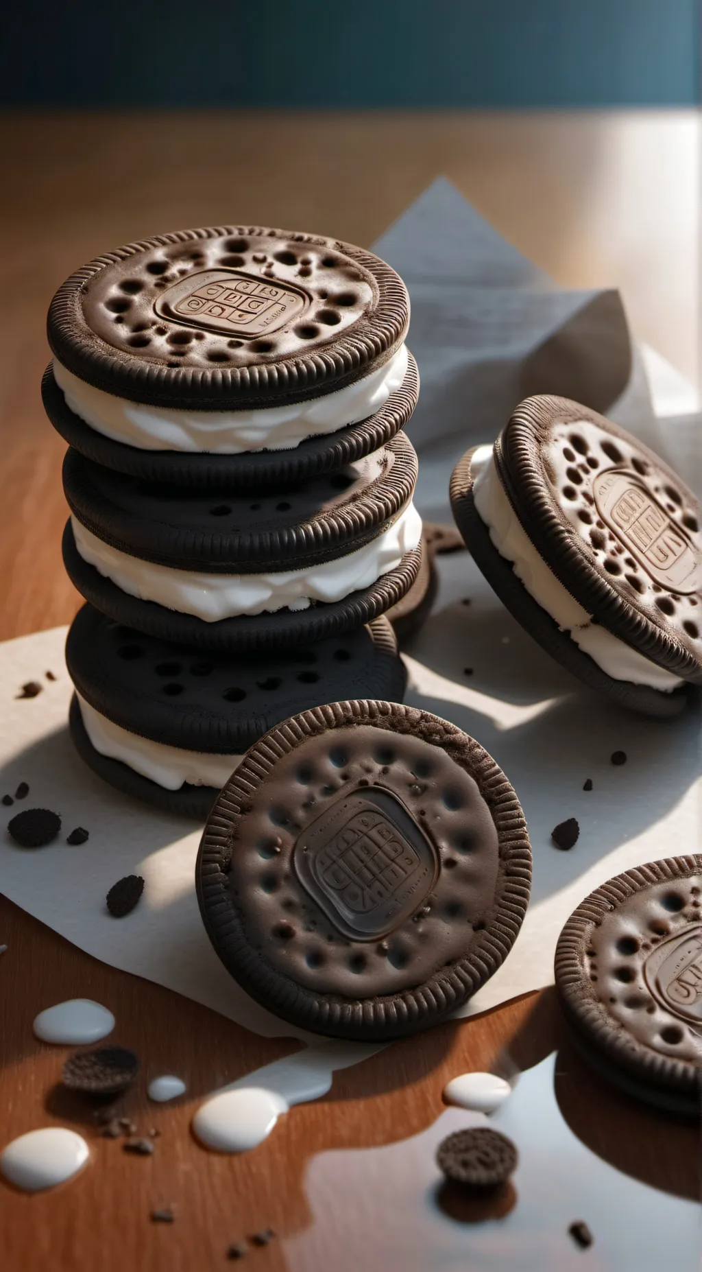 ai character: miss circle  background