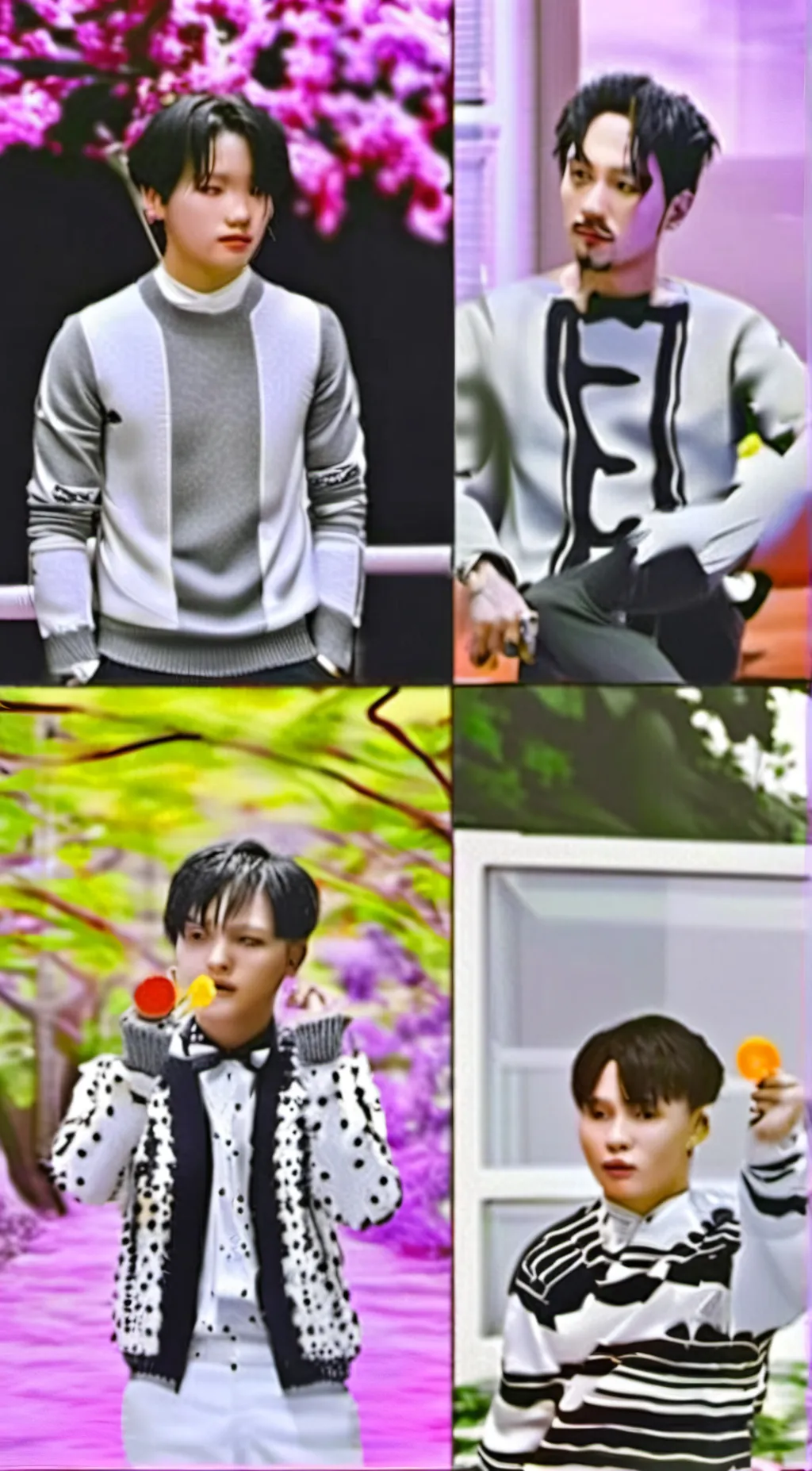 ai character: Four sweet brother background