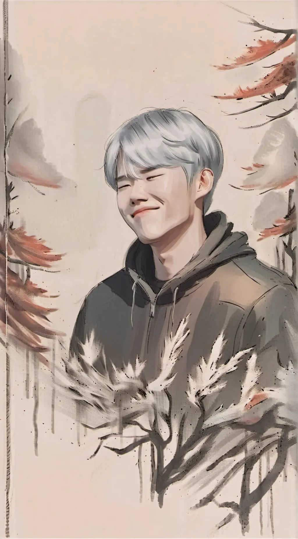 ai character: BTS Suga✩ background