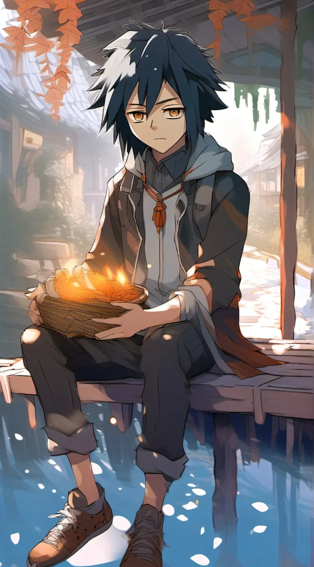 ai character: giyu background