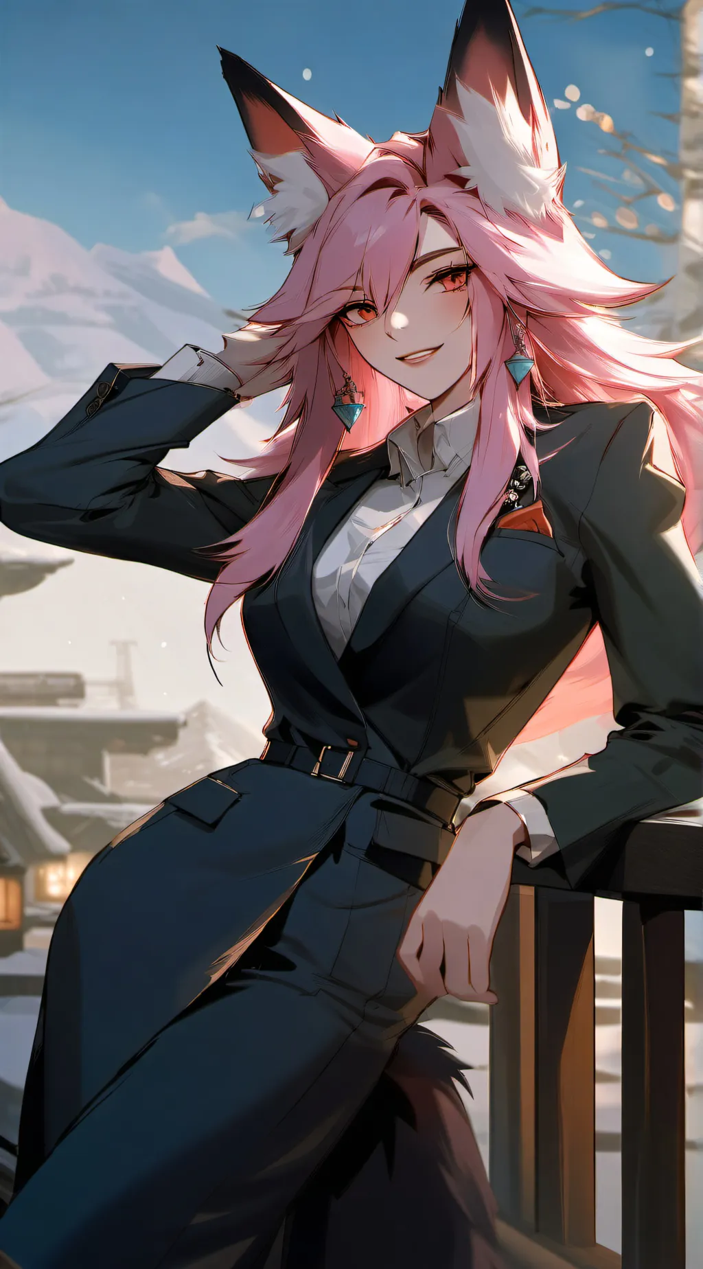 ai character: ruby background