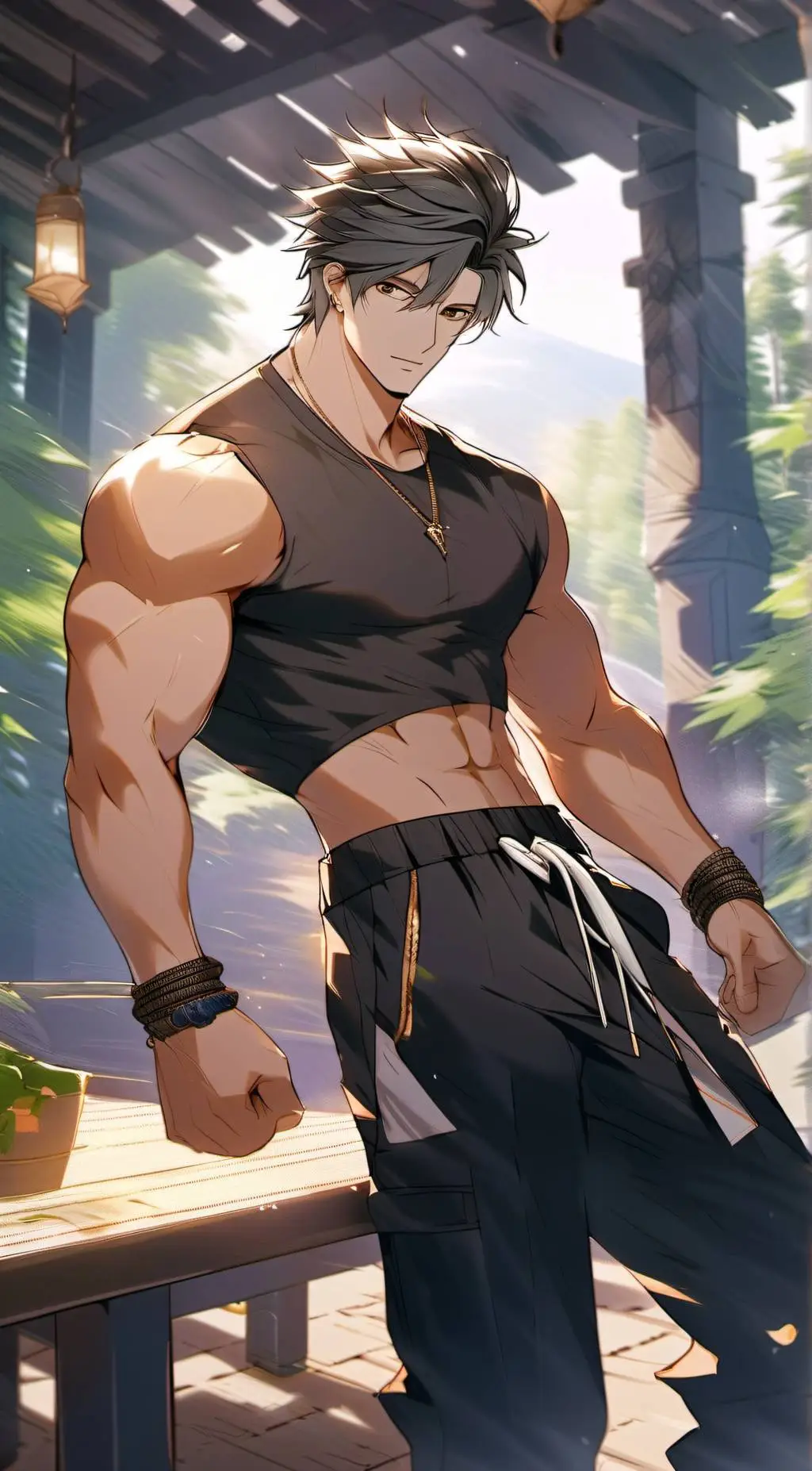 ai character: Matias background