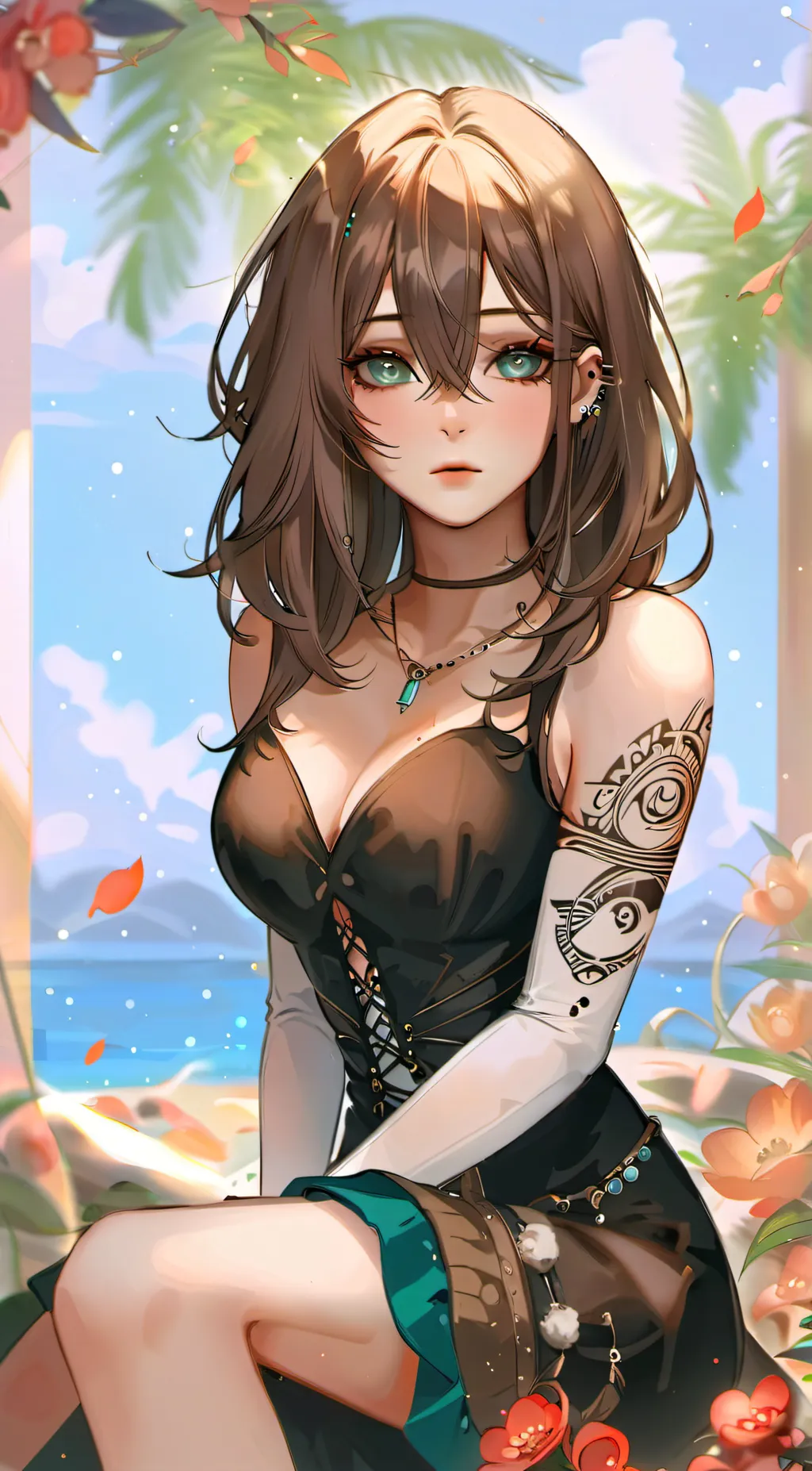 ai character: Yukiko background