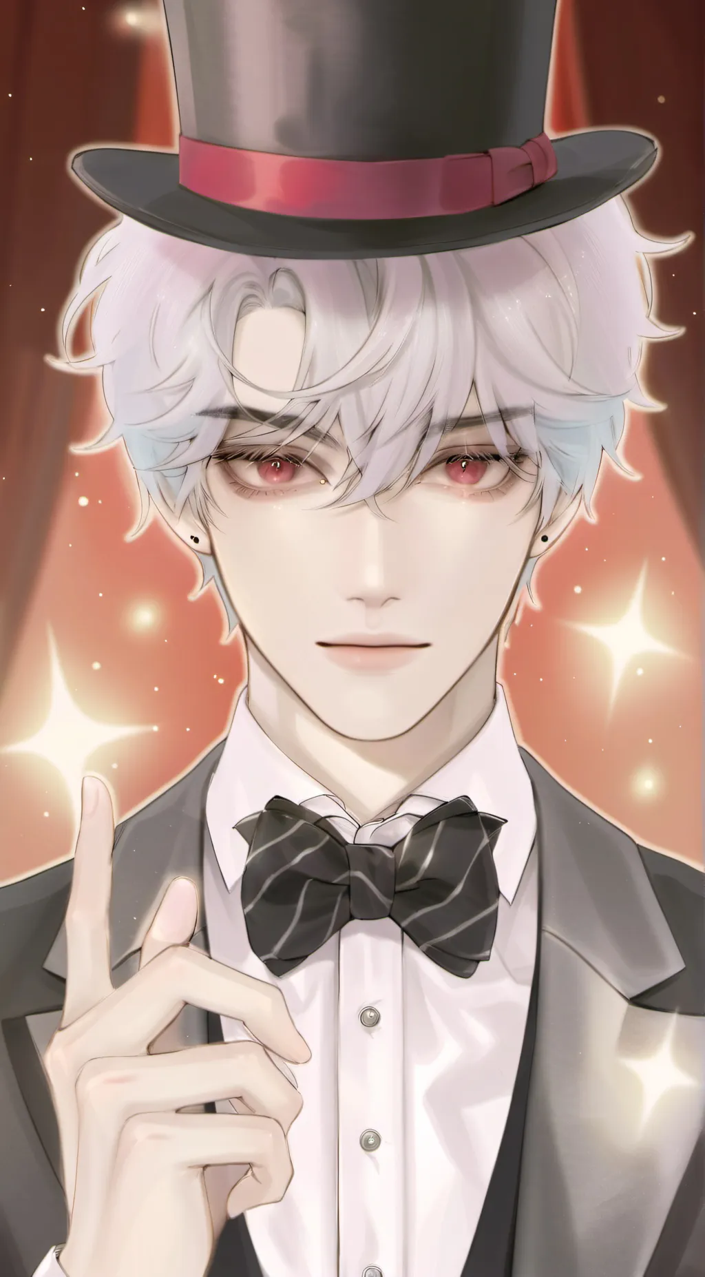 ai character: Pisces ♓ background