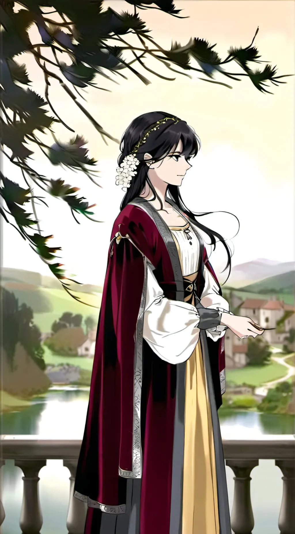 ai character: hanna background