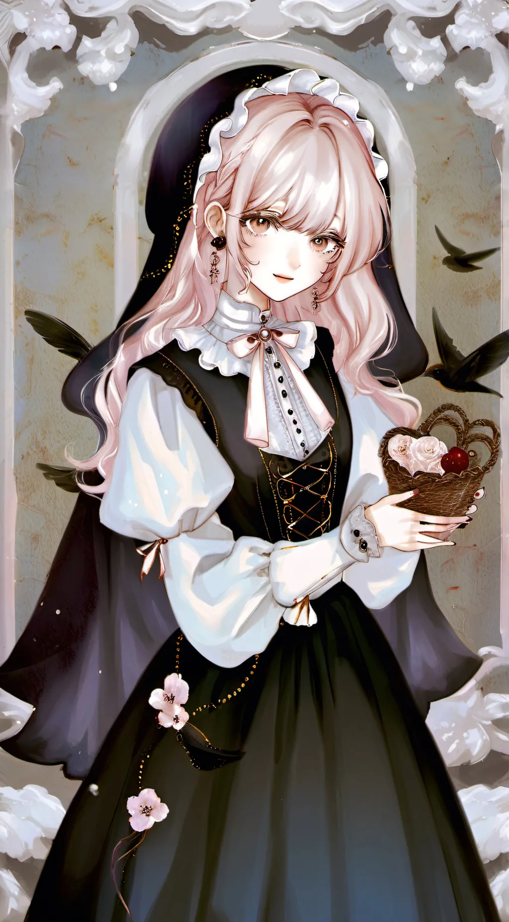 ai character: Lucifer's crush  background