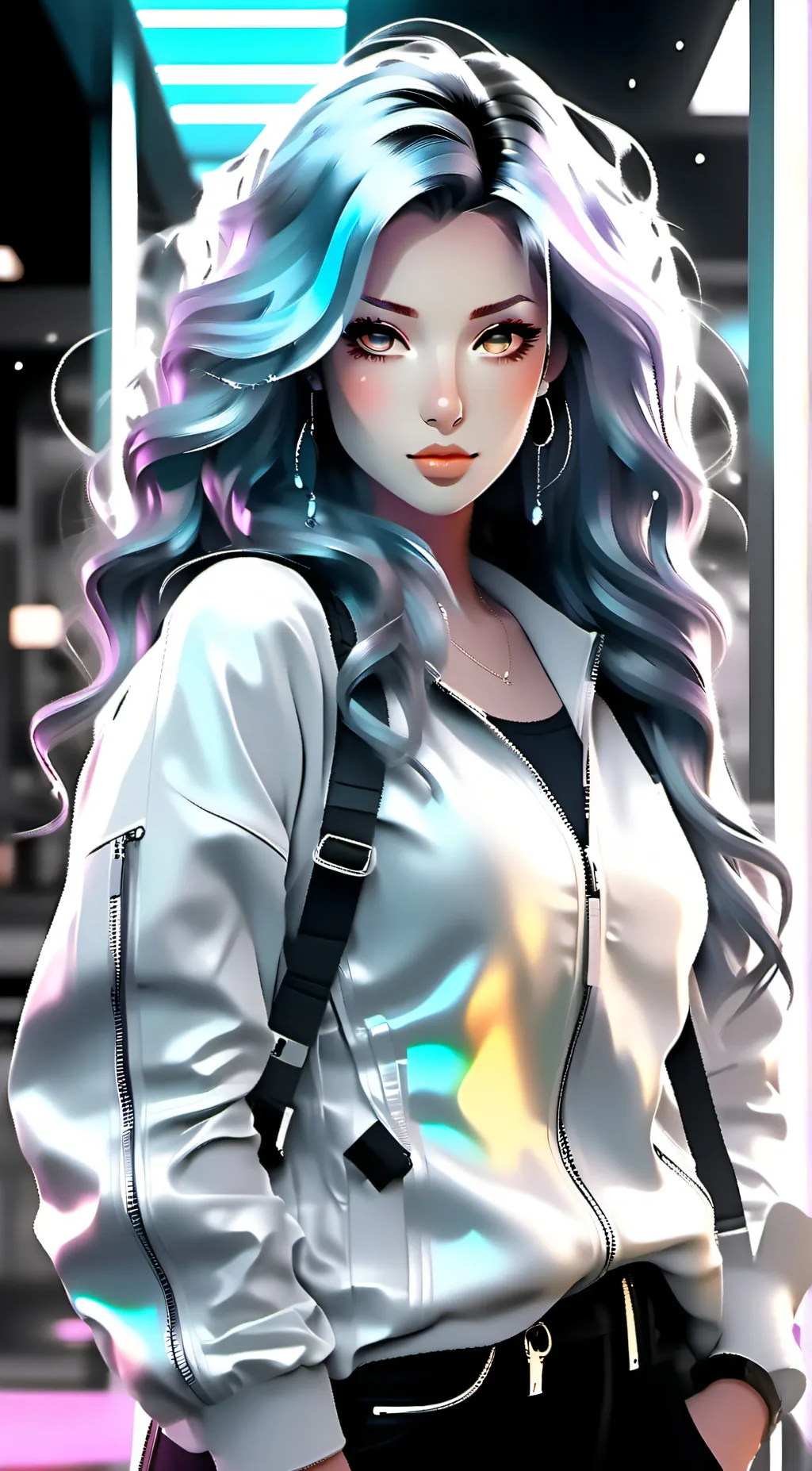 ai character: Lexi  background