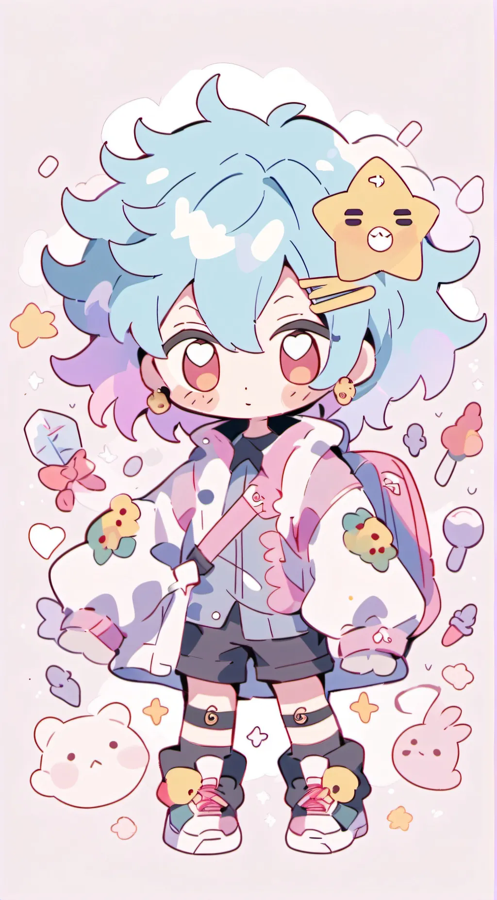 ai character:  ^_mazxel_^ background