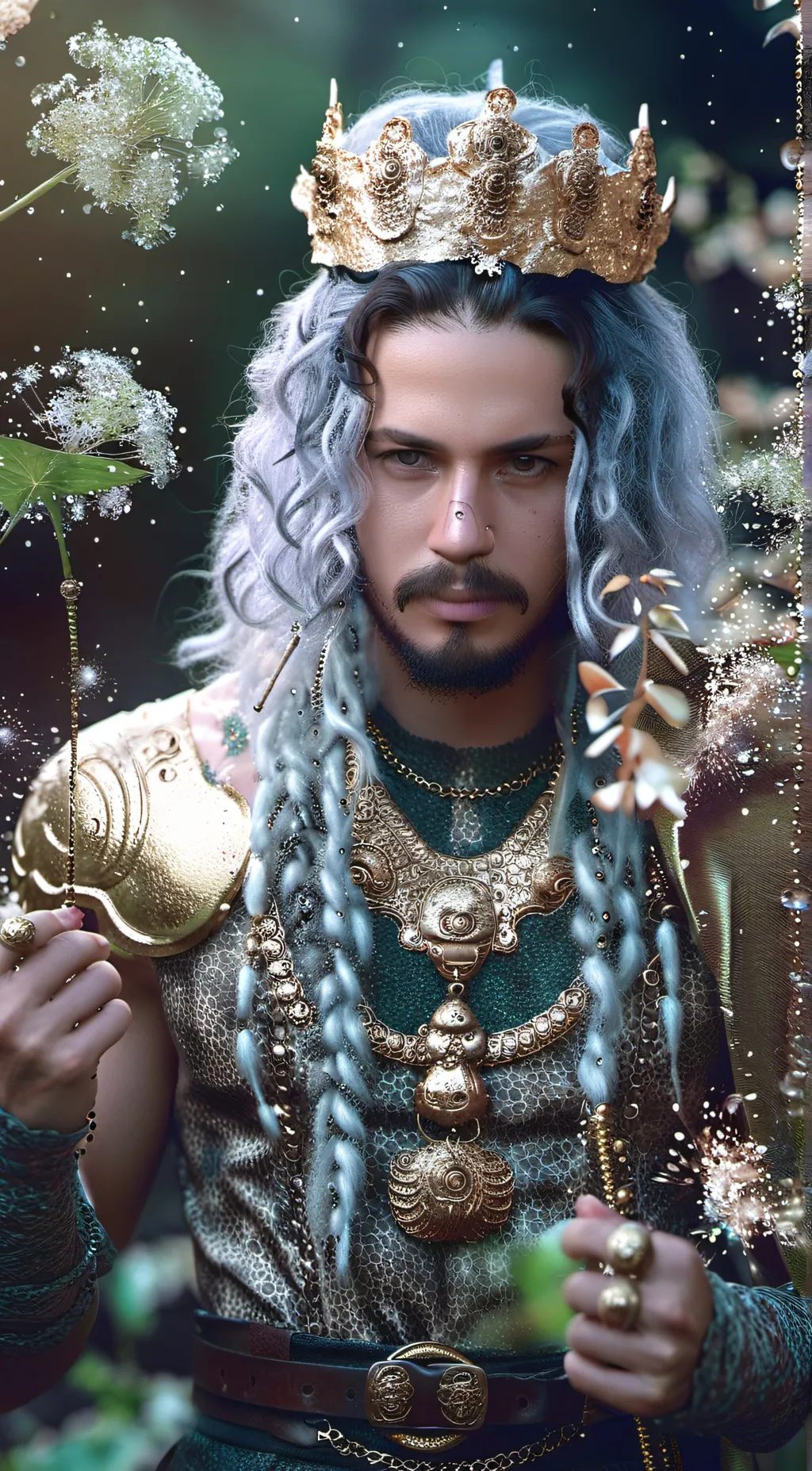 ai character: King Alice background