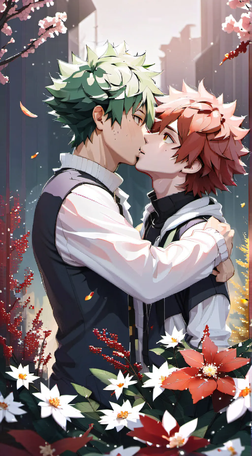 ai character: Bakudeku background