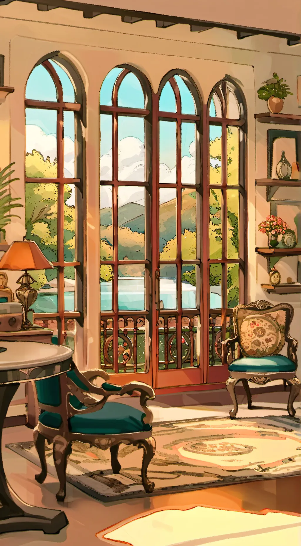 ai character: Hashira background