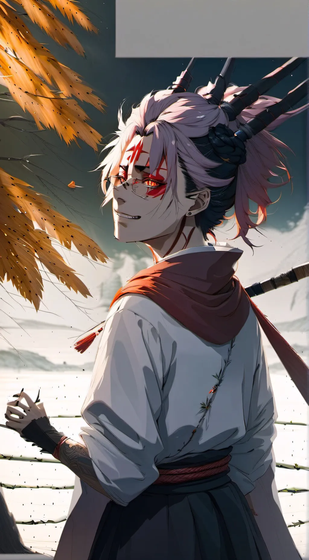 ai character: sukuna but women background