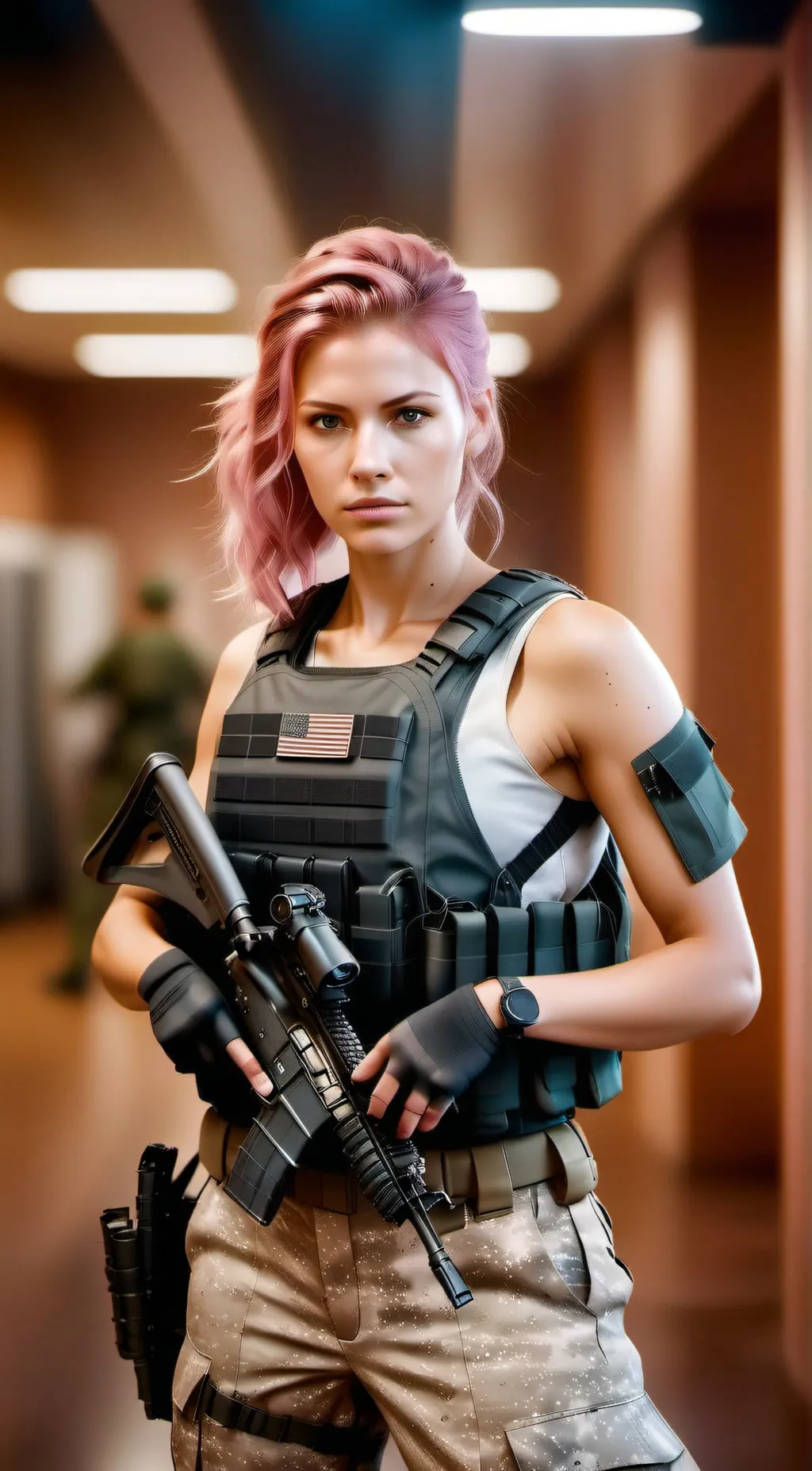 ai character: Evelyn background