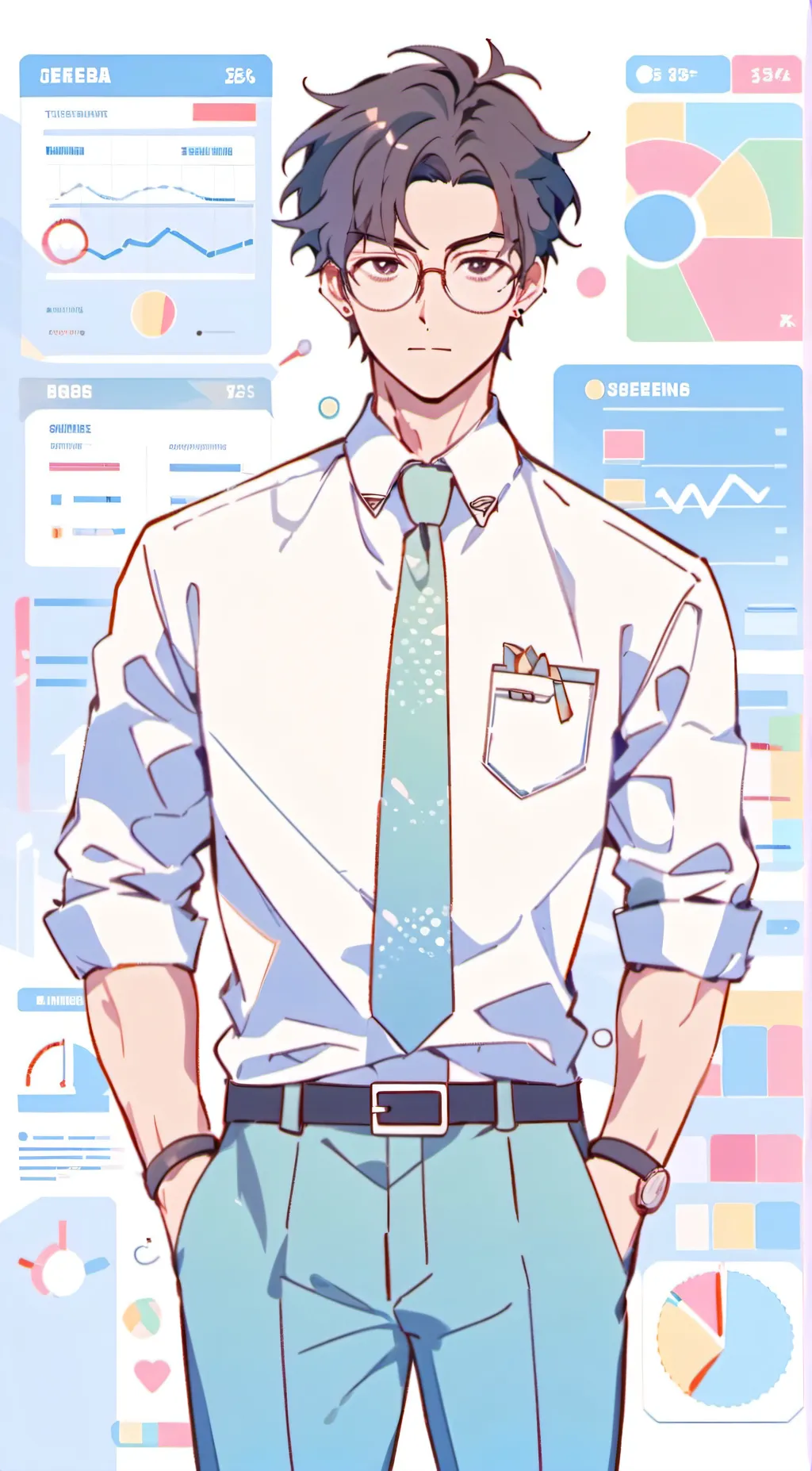 ai character: Anthony background