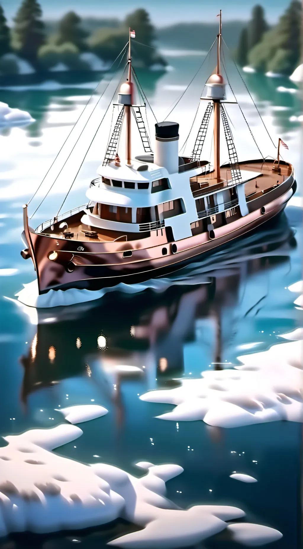 ai character: Airy background