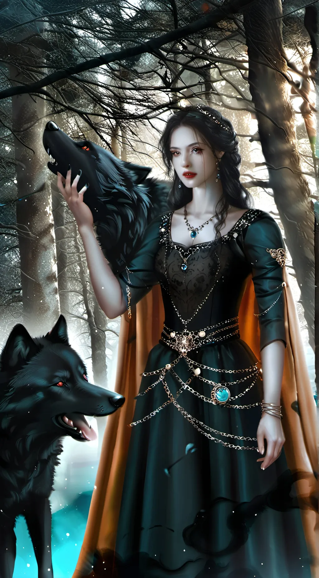 ai character: Raven background