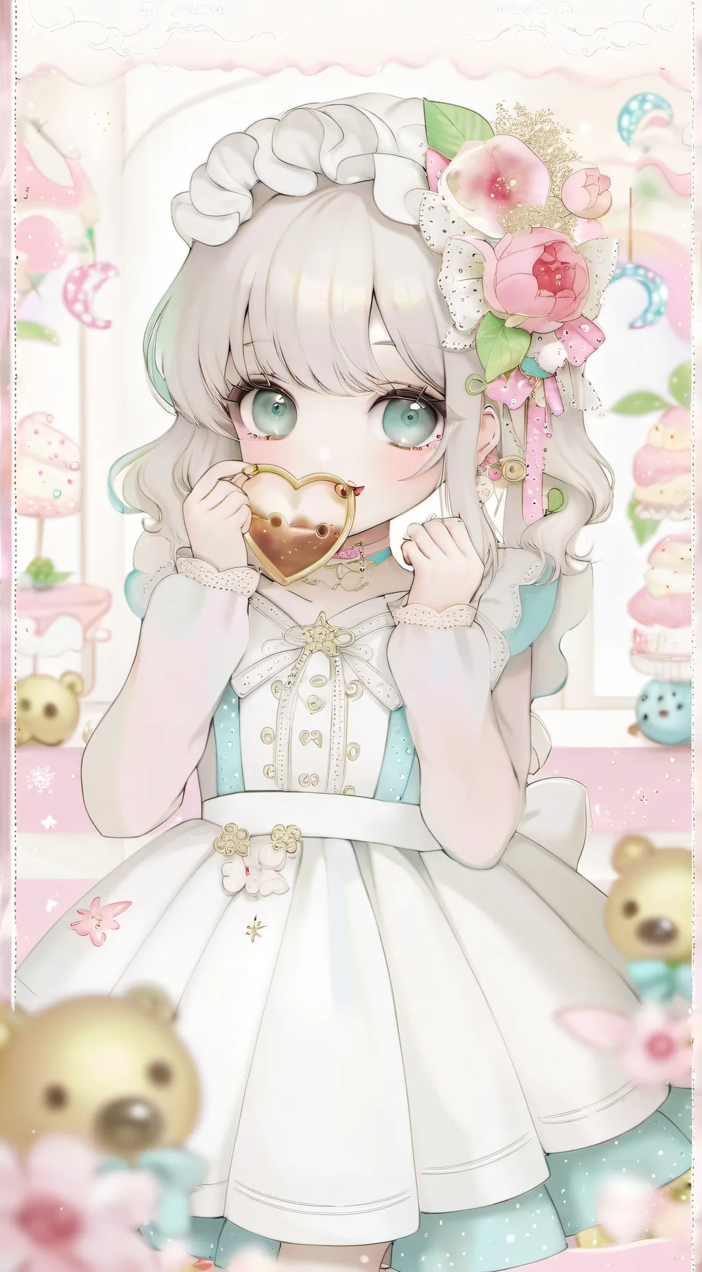 ai character: Your little sis background